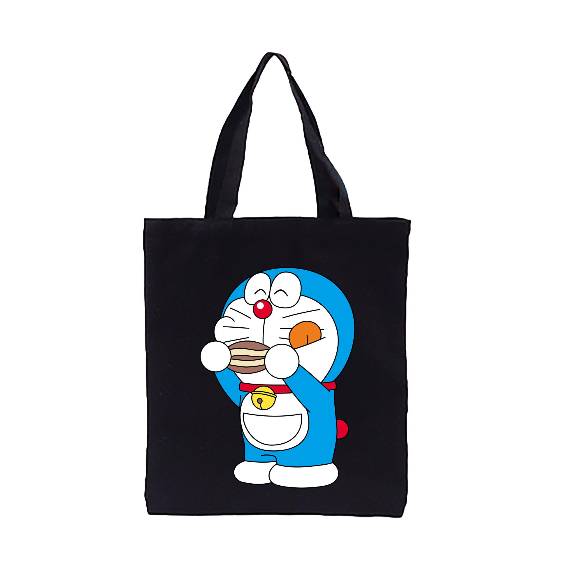 （画像用） ドラえもん Doraemon 縦型キャンバス生地手提げバッグ　トートバッグ