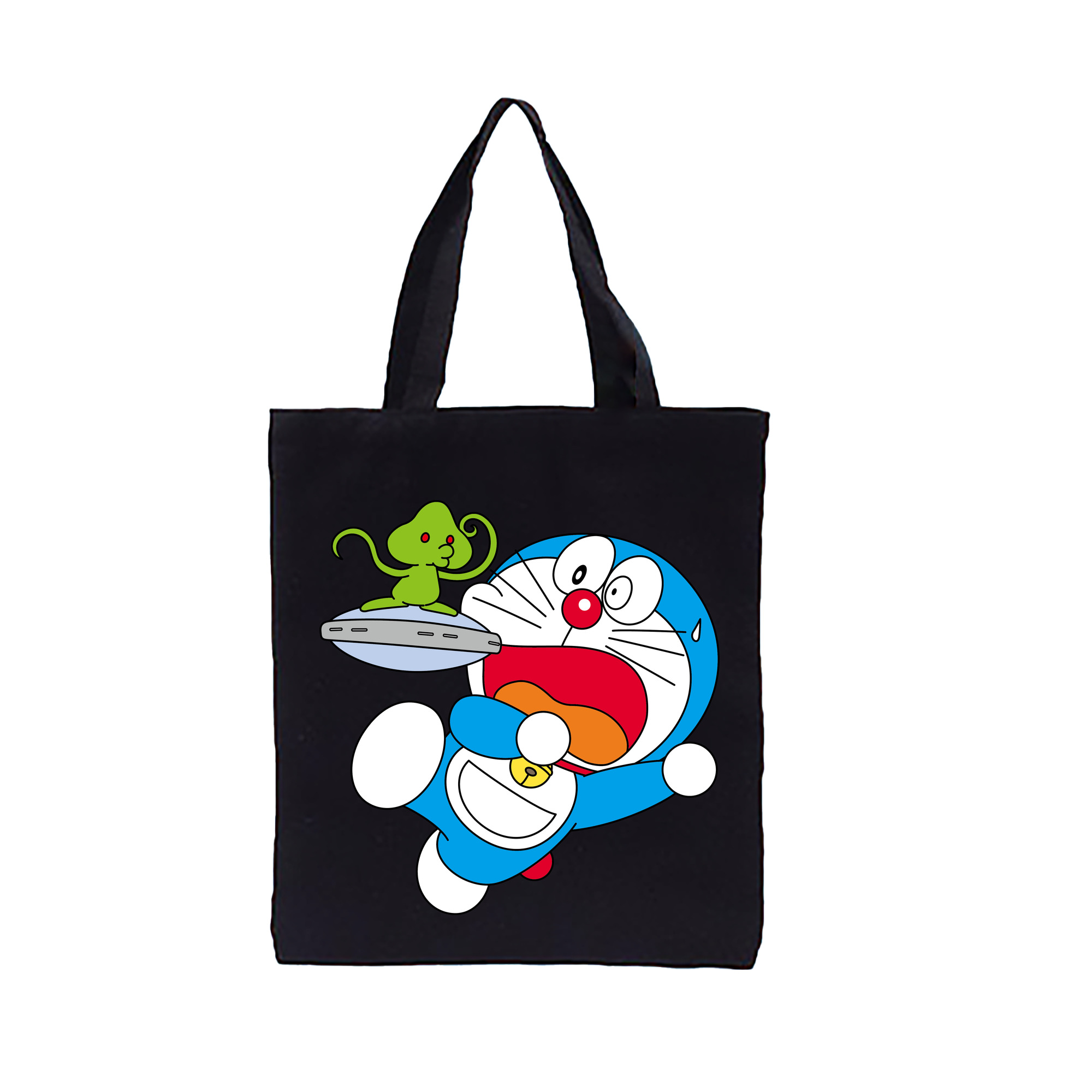（画像用） ドラえもん Doraemon 縦型キャンバス生地手提げバッグ　トートバッグ