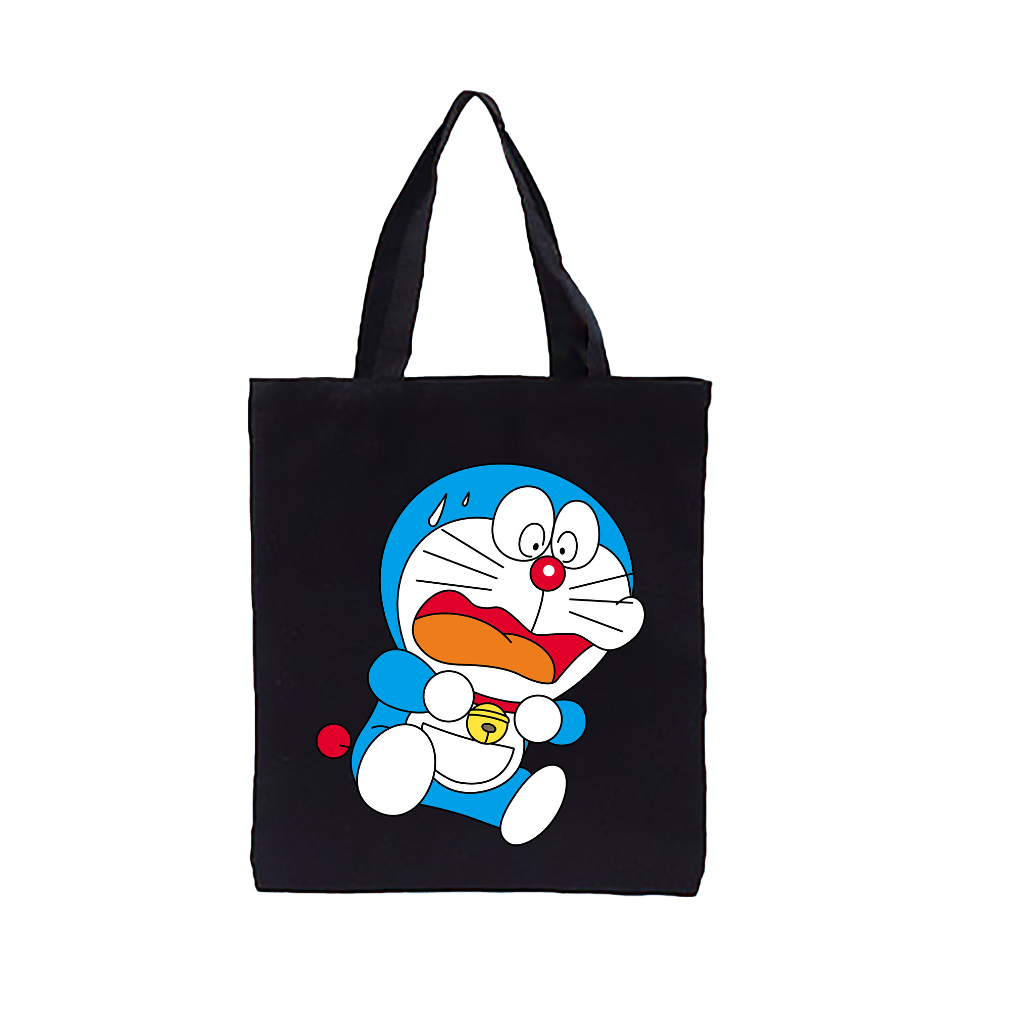 （画像用） ドラえもん Doraemon 縦型キャンバス生地手提げバッグ　トートバッグ