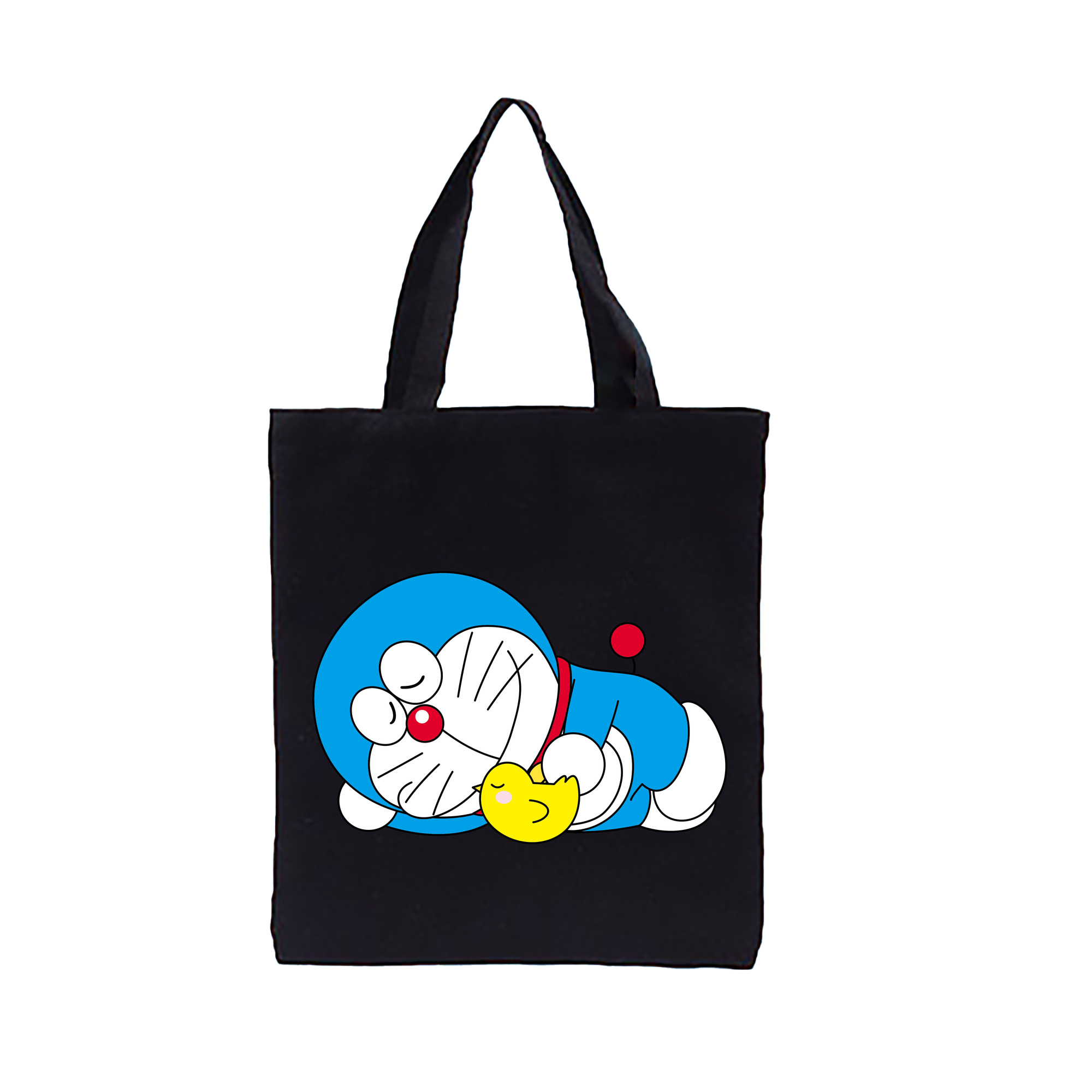 （画像用） ドラえもん Doraemon 縦型キャンバス生地手提げバッグ　トートバッグ
