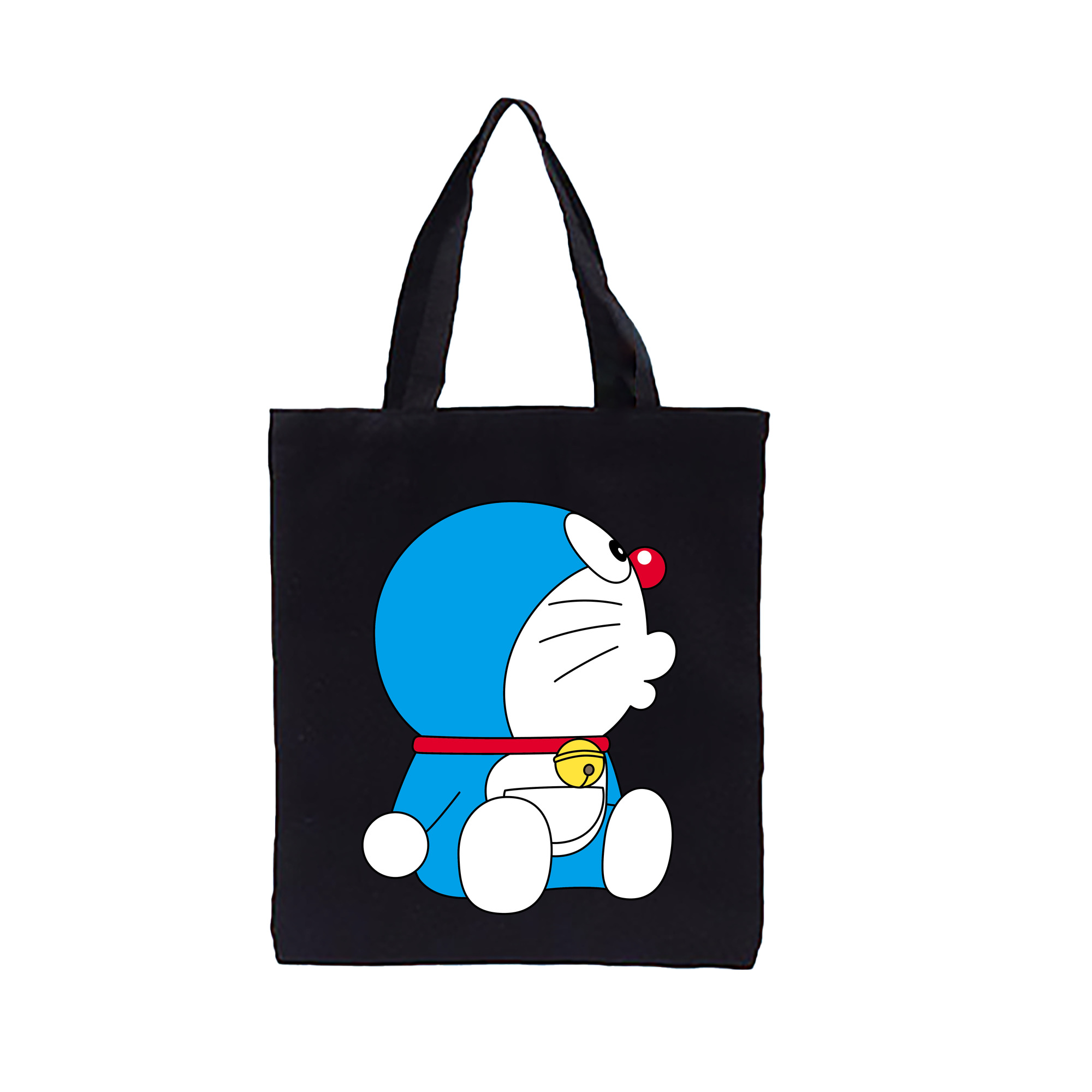 （画像用） ドラえもん Doraemon 縦型キャンバス生地手提げバッグ　トートバッグ