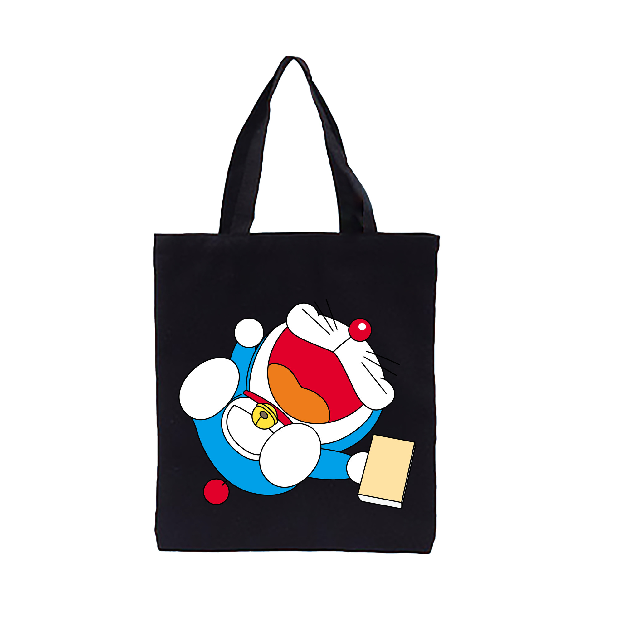 （画像用） ドラえもん Doraemon 縦型キャンバス生地手提げバッグ　トートバッグ