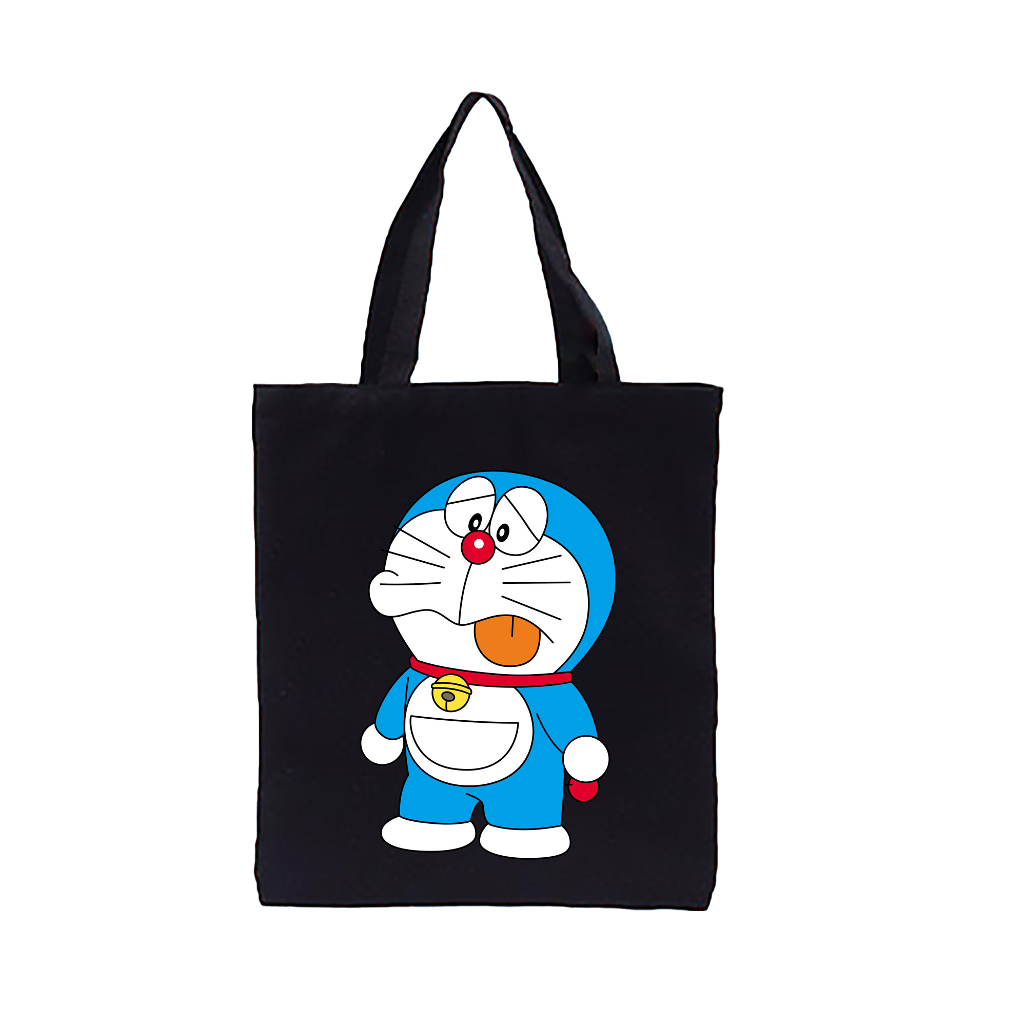 （画像用） ドラえもん Doraemon 縦型キャンバス生地手提げバッグ　トートバッグ