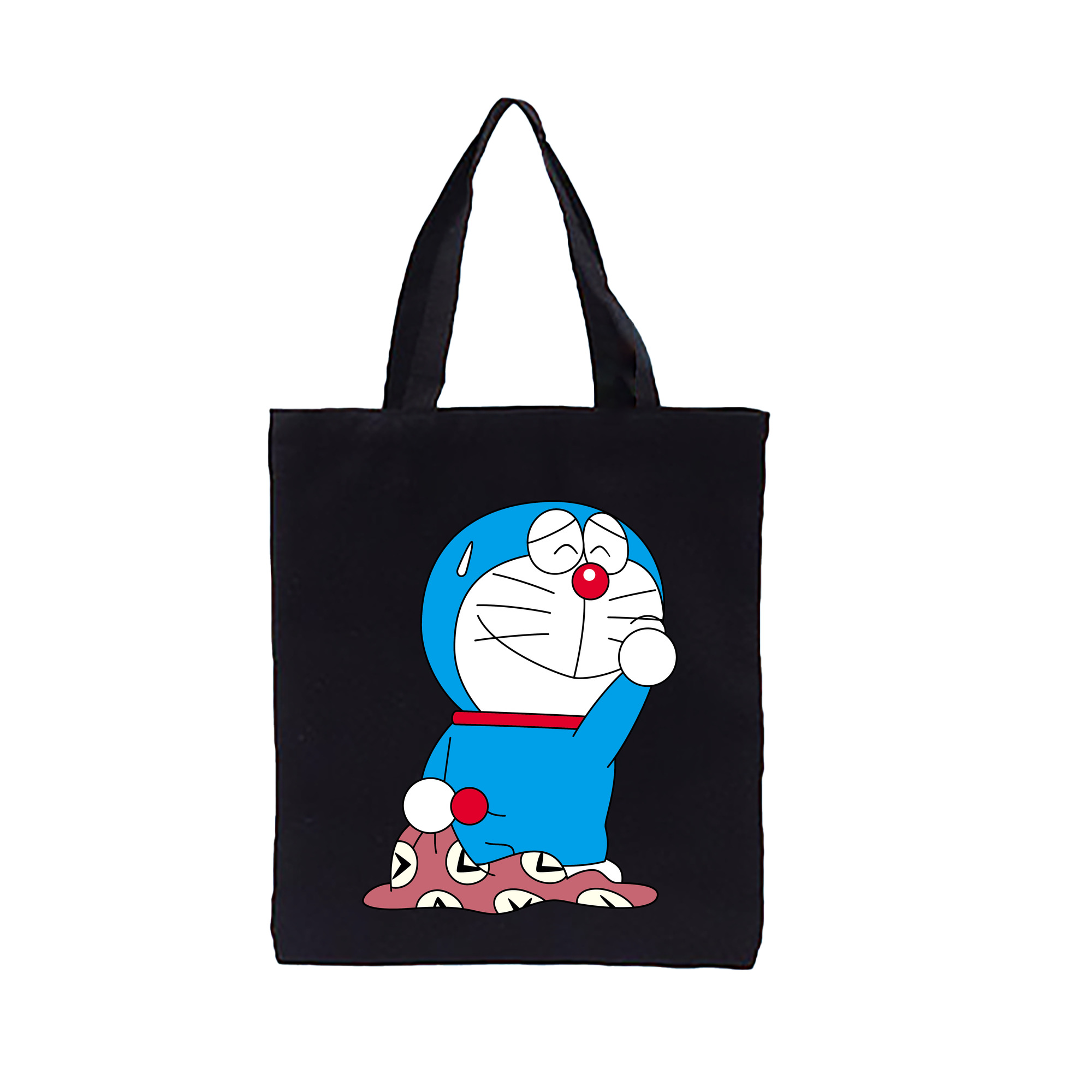 （画像用） ドラえもん Doraemon 縦型キャンバス生地手提げバッグ　トートバッグ