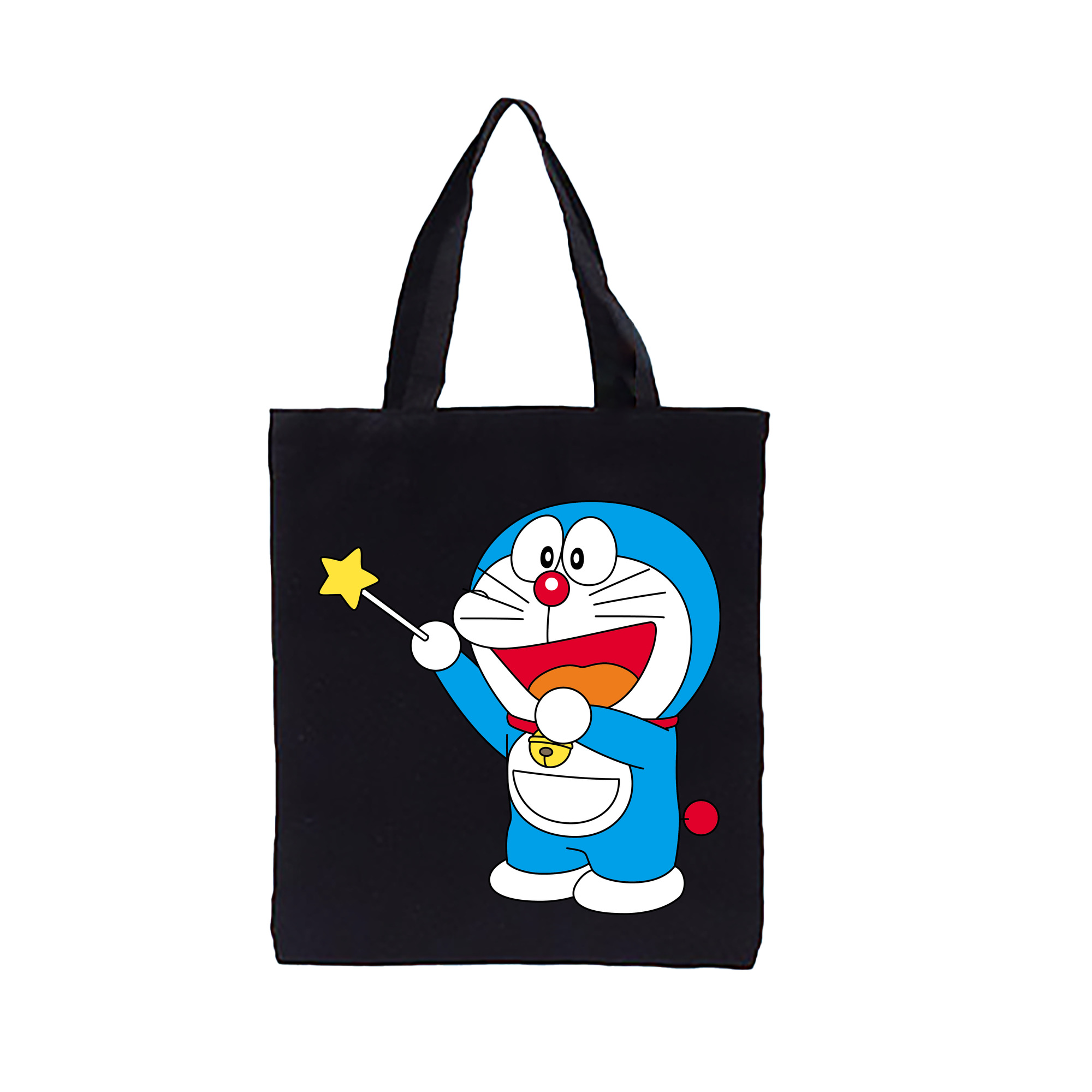 （画像用） ドラえもん Doraemon 縦型キャンバス生地手提げバッグ　トートバッグ