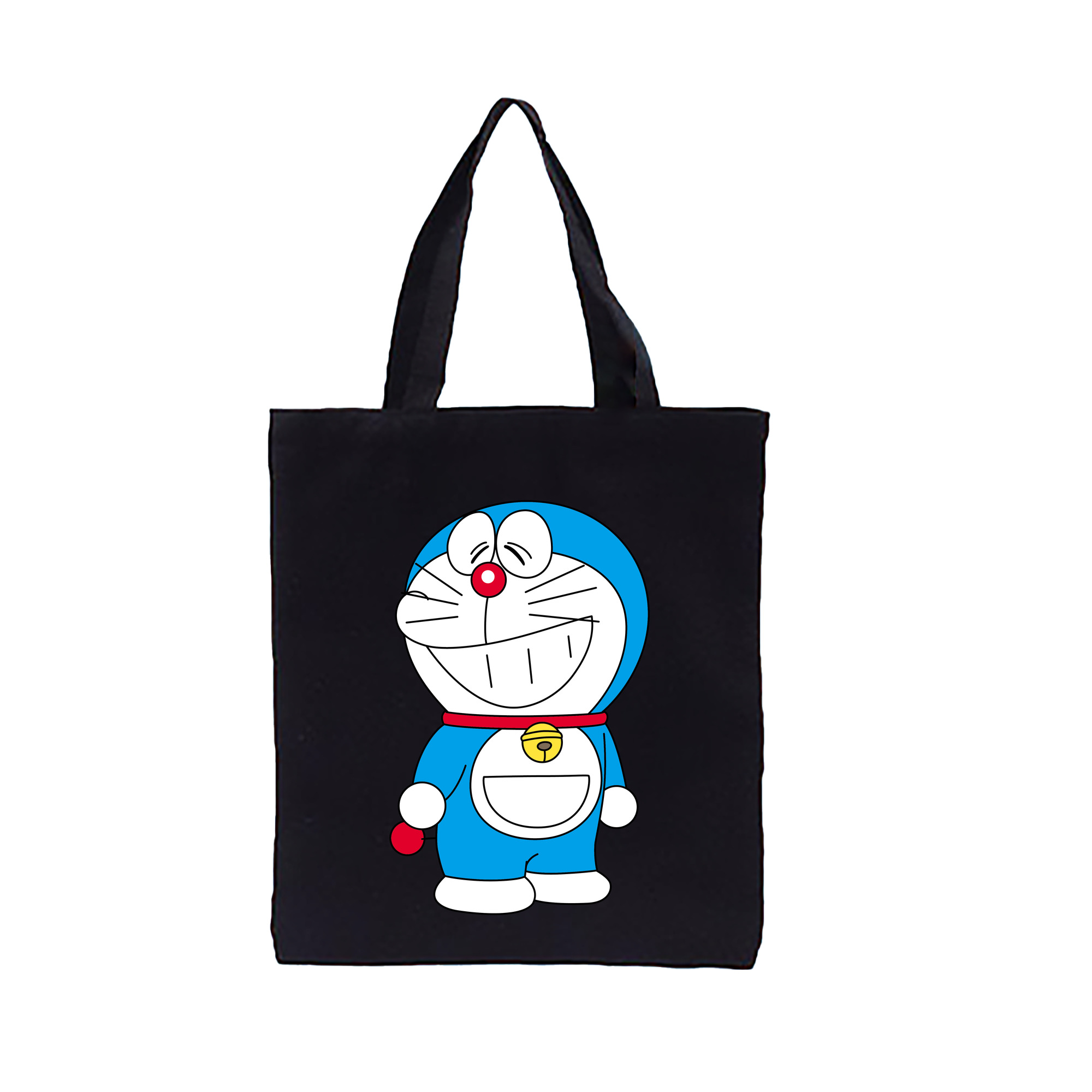 （画像用） ドラえもん Doraemon 縦型キャンバス生地手提げバッグ　トートバッグ