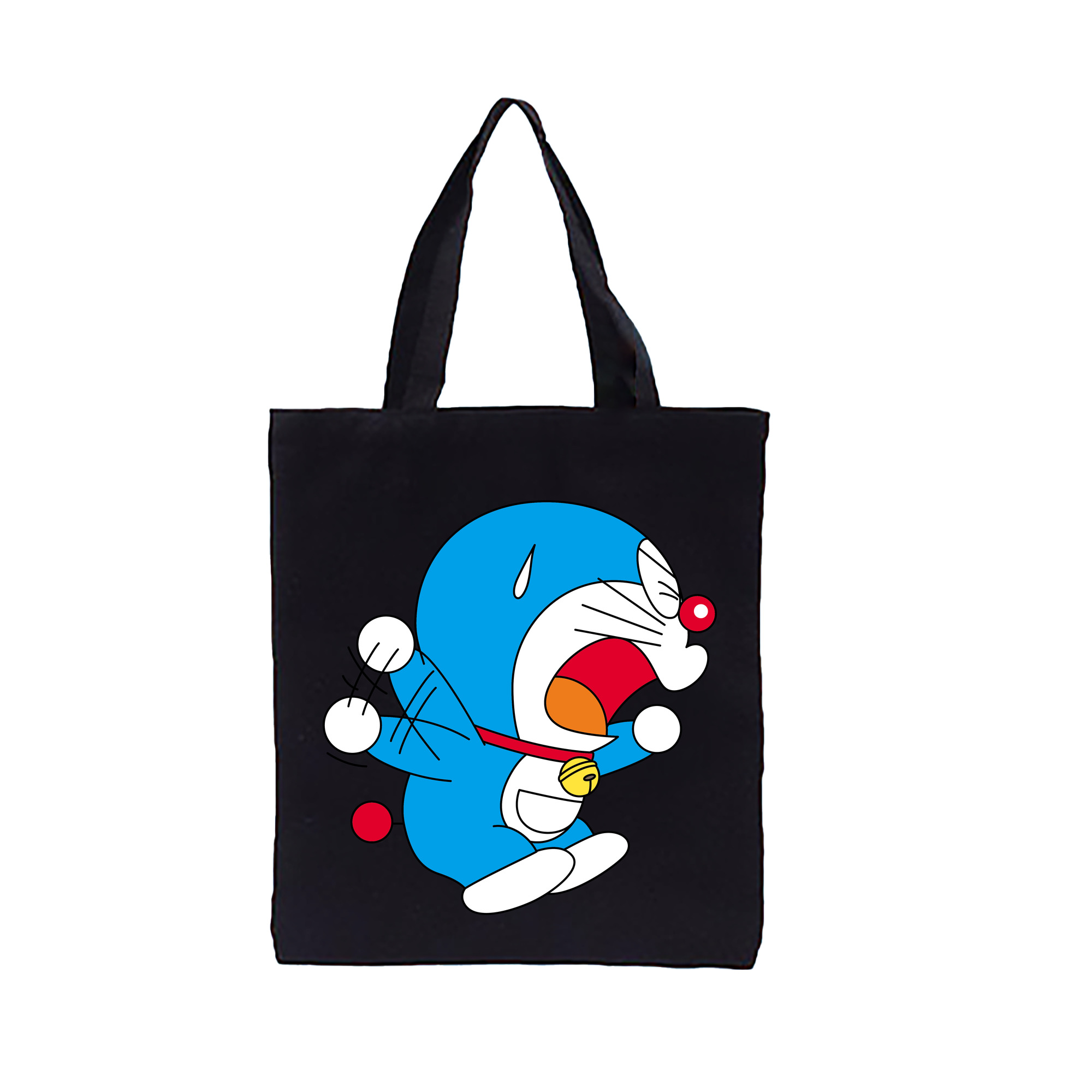 （画像用） ドラえもん Doraemon 縦型キャンバス生地手提げバッグ　トートバッグ