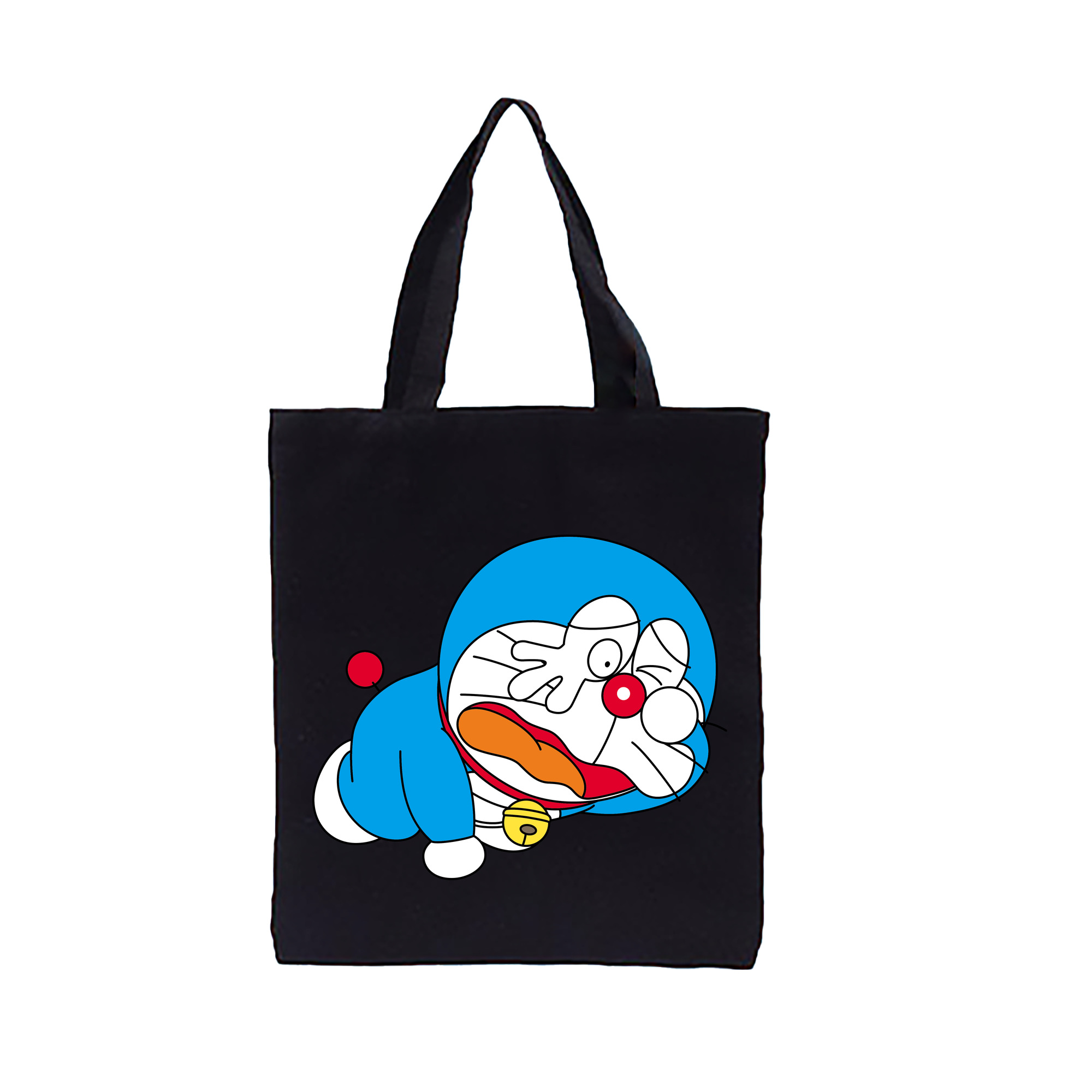 （画像用） ドラえもん Doraemon 縦型キャンバス生地手提げバッグ　トートバッグ