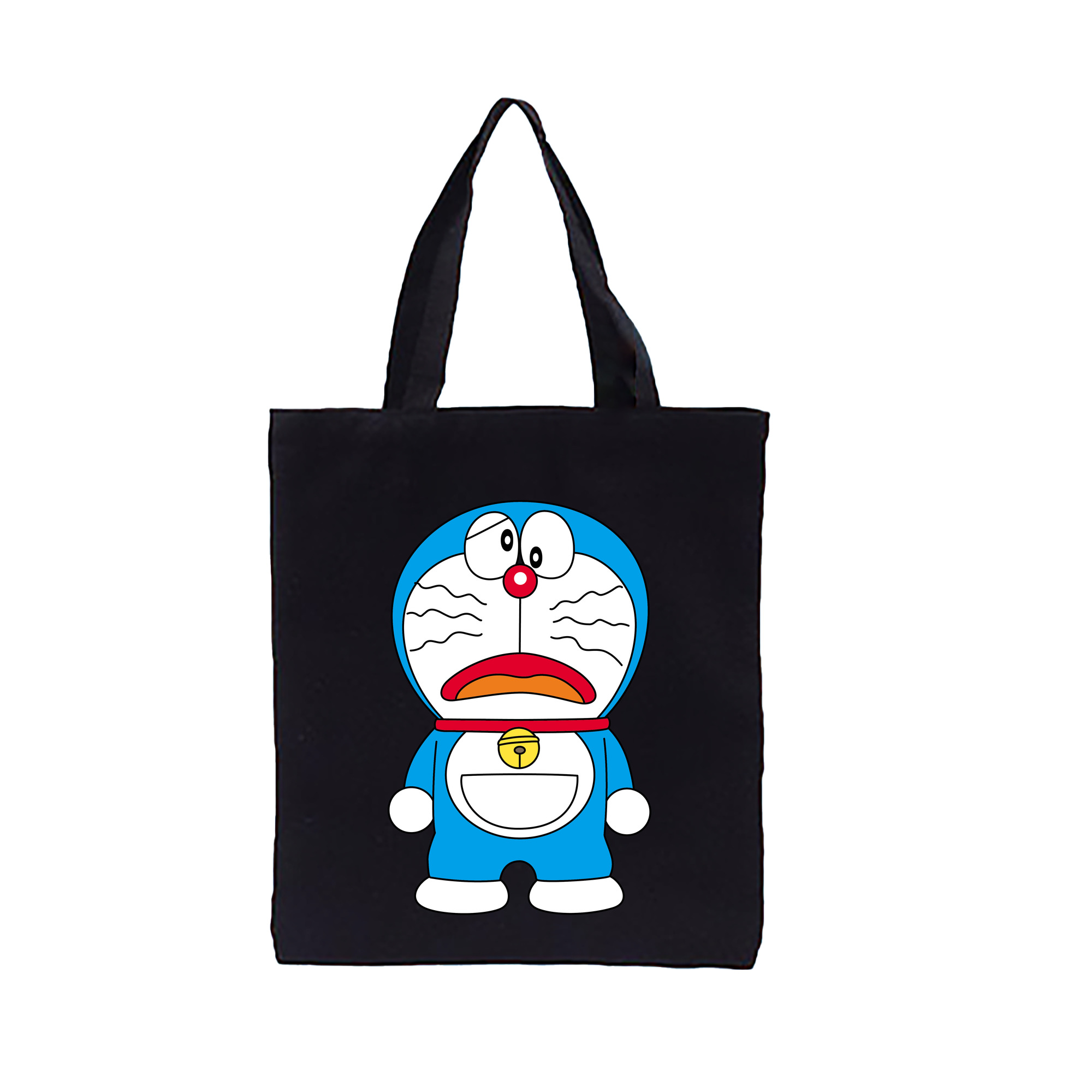 （画像用） ドラえもん Doraemon 縦型キャンバス生地手提げバッグ　トートバッグ