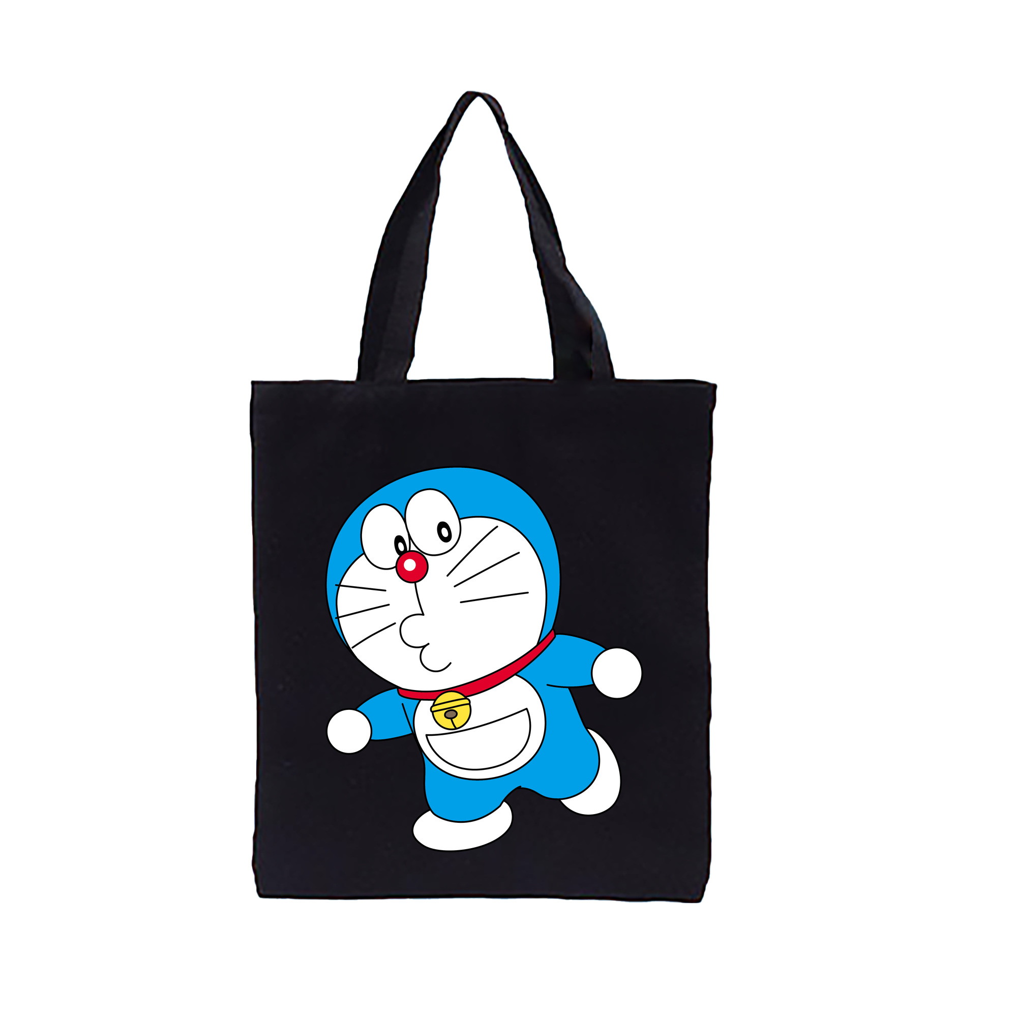 （画像用） ドラえもん Doraemon 縦型キャンバス生地手提げバッグ　トートバッグ