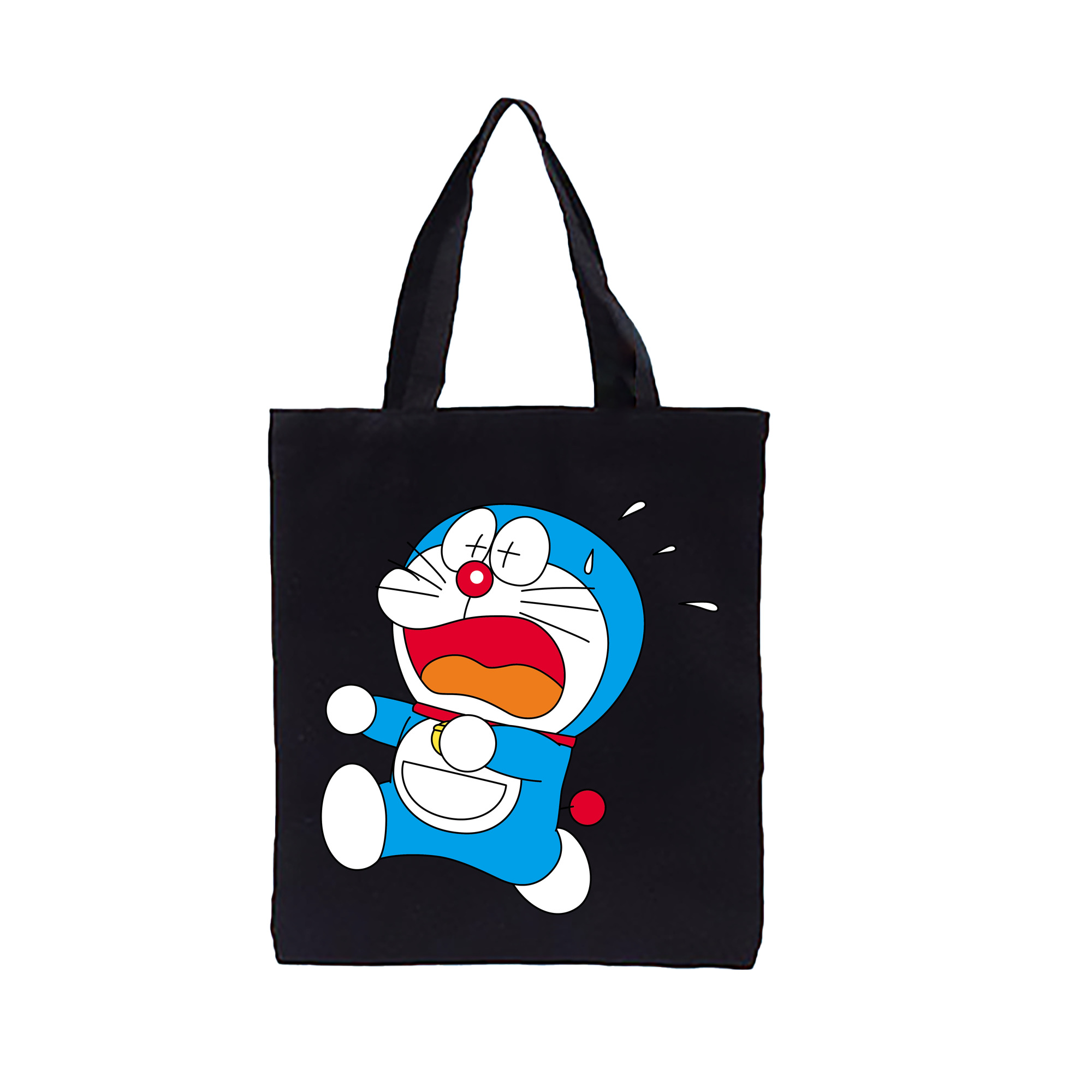 （画像用） ドラえもん Doraemon 縦型キャンバス生地手提げバッグ　トートバッグ