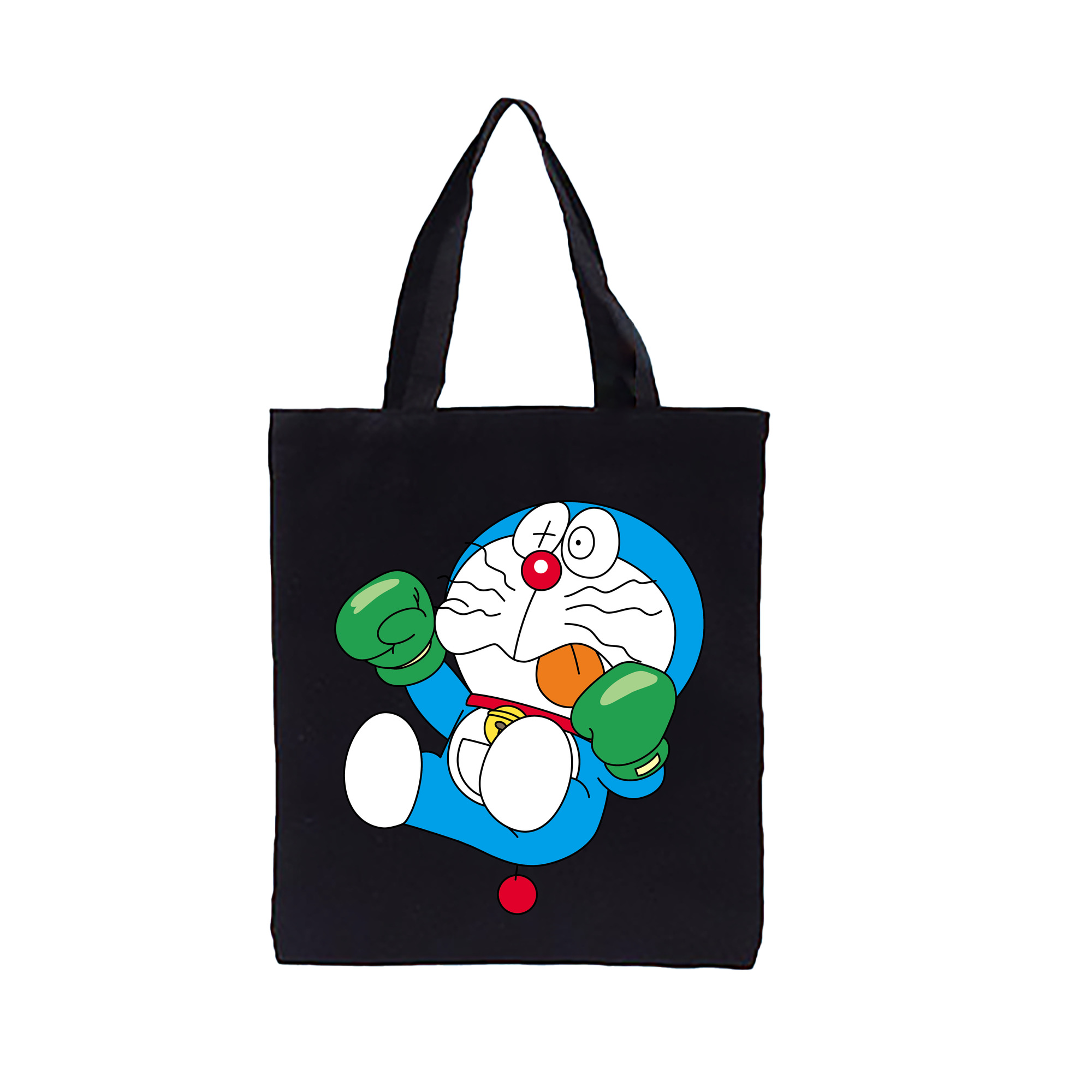 （画像用） ドラえもん Doraemon 縦型キャンバス生地手提げバッグ　トートバッグ