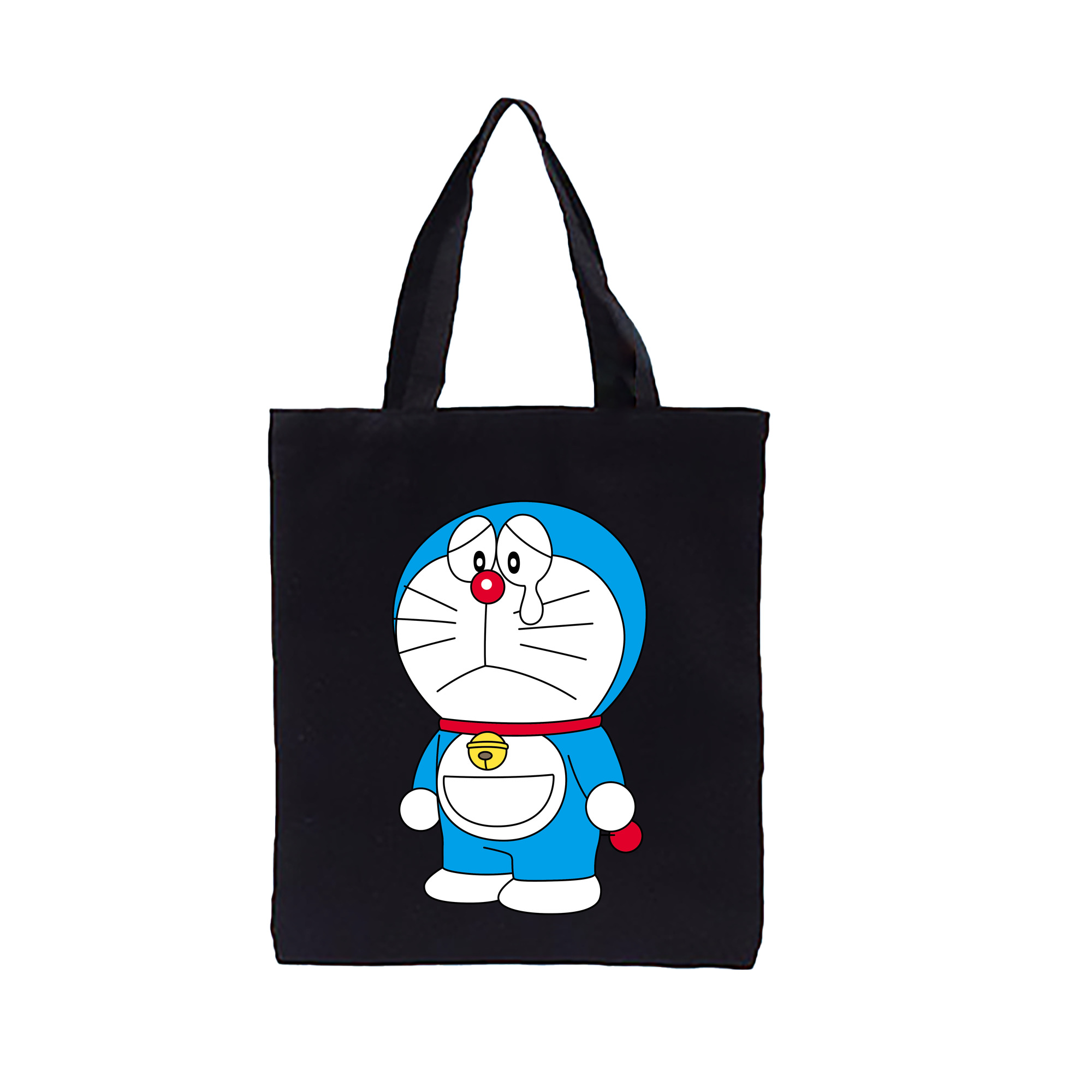 （画像用） ドラえもん Doraemon 縦型キャンバス生地手提げバッグ　トートバッグ