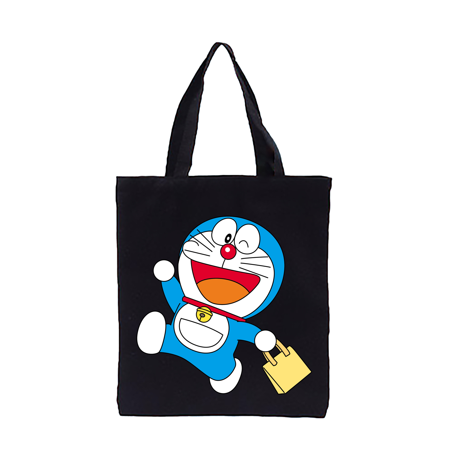（画像用） ドラえもん Doraemon 縦型キャンバス生地手提げバッグ　トートバッグ