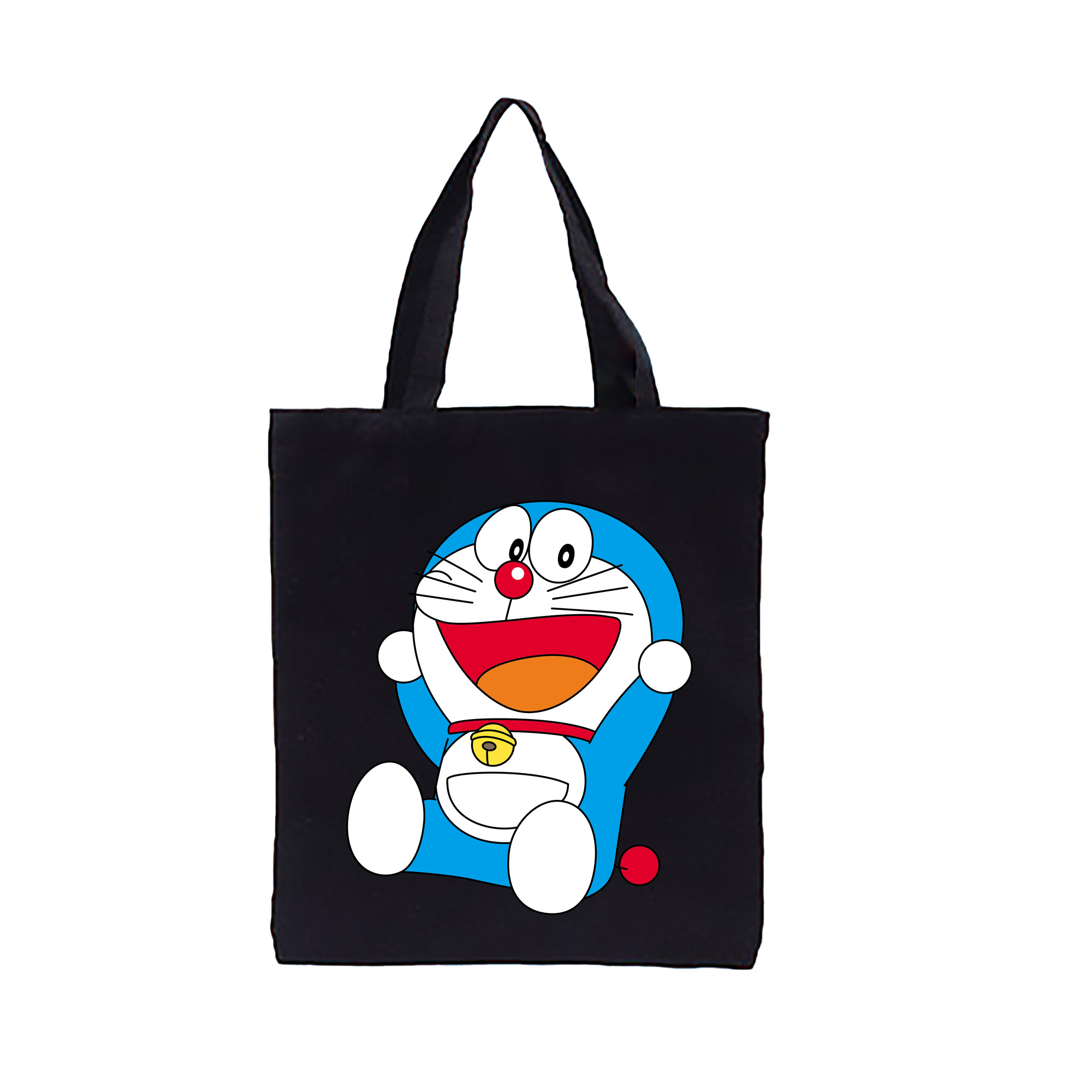 （画像用） ドラえもん Doraemon 縦型キャンバス生地手提げバッグ　トートバッグ