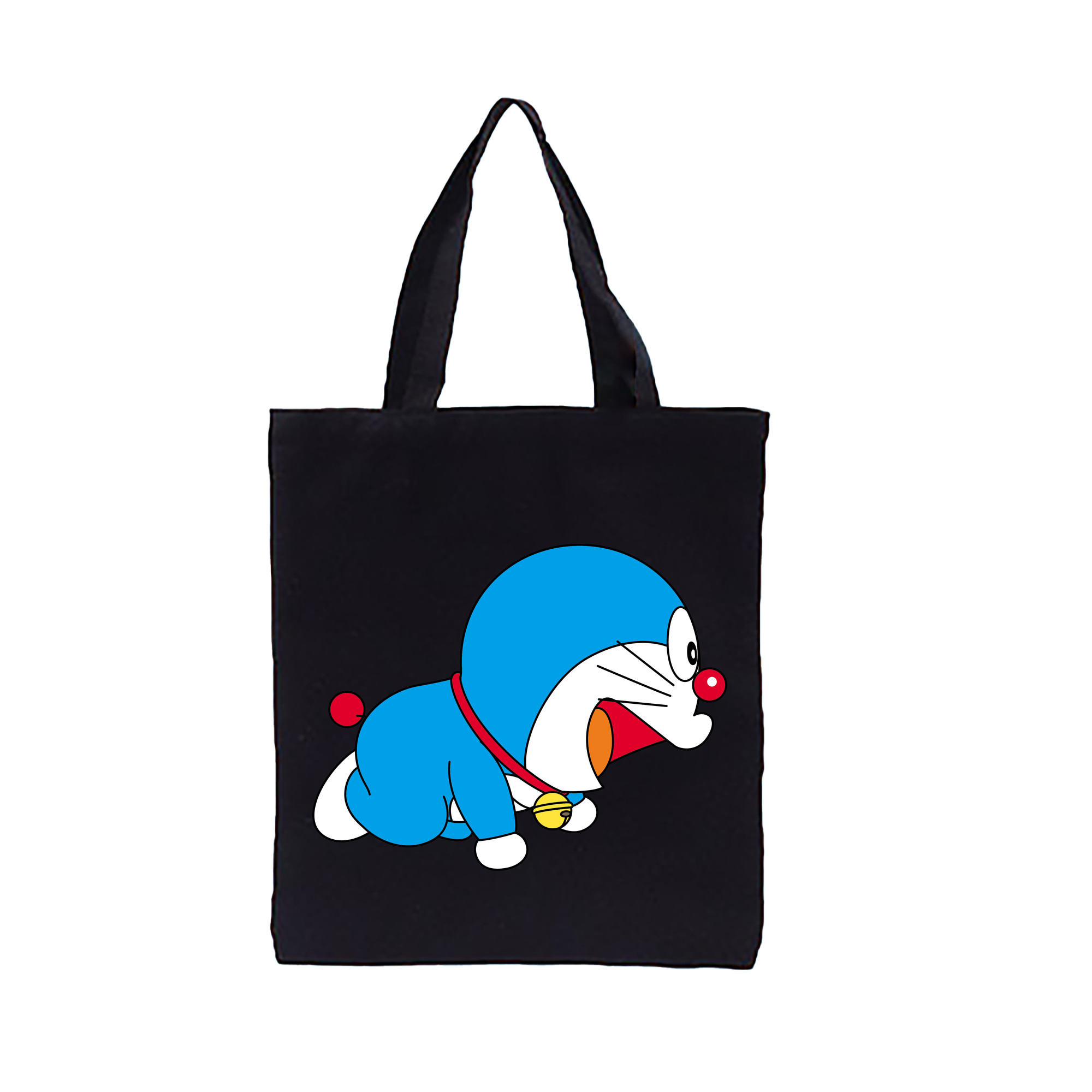 （画像用） ドラえもん Doraemon 縦型キャンバス生地手提げバッグ　トートバッグ