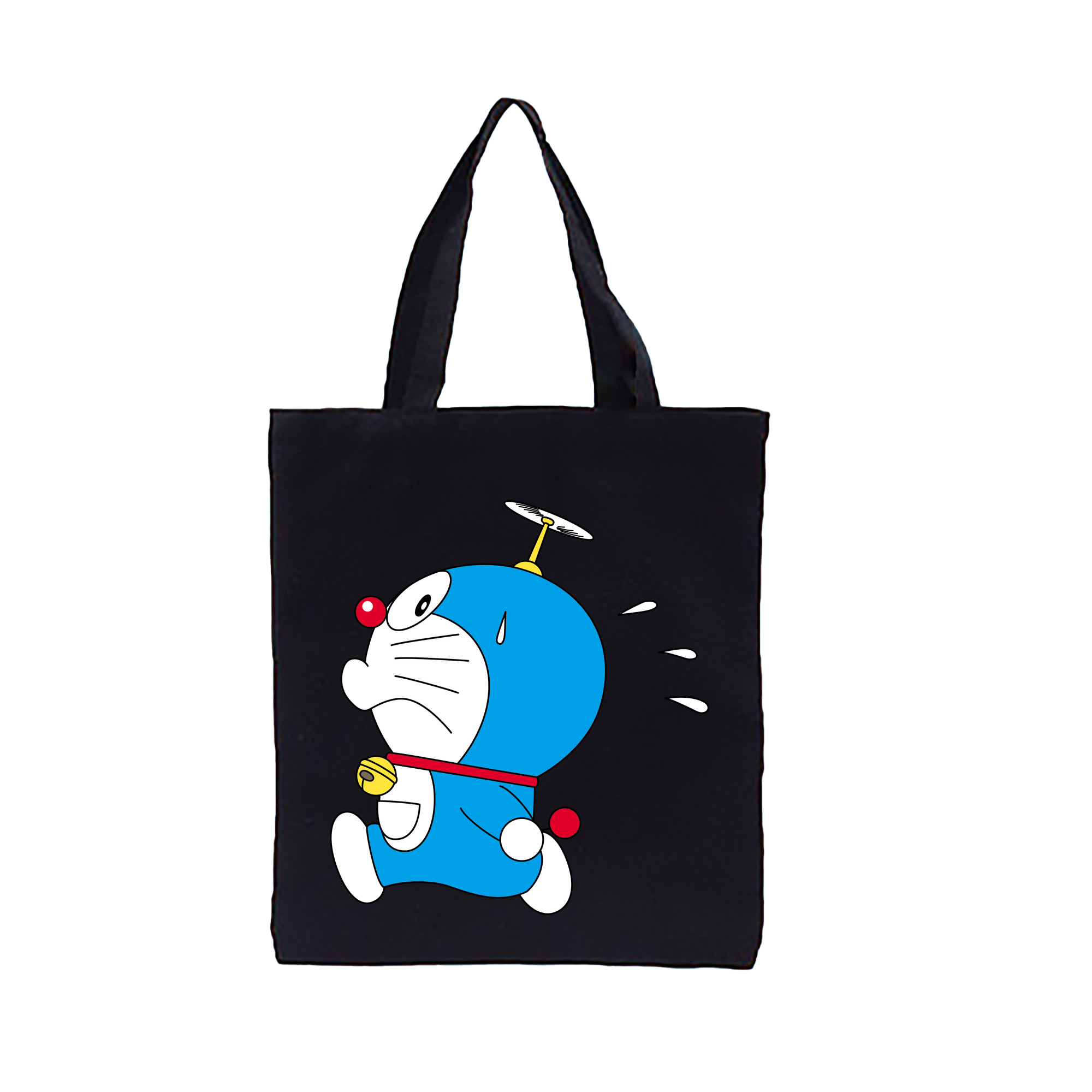 （画像用） ドラえもん Doraemon 縦型キャンバス生地手提げバッグ　トートバッグ