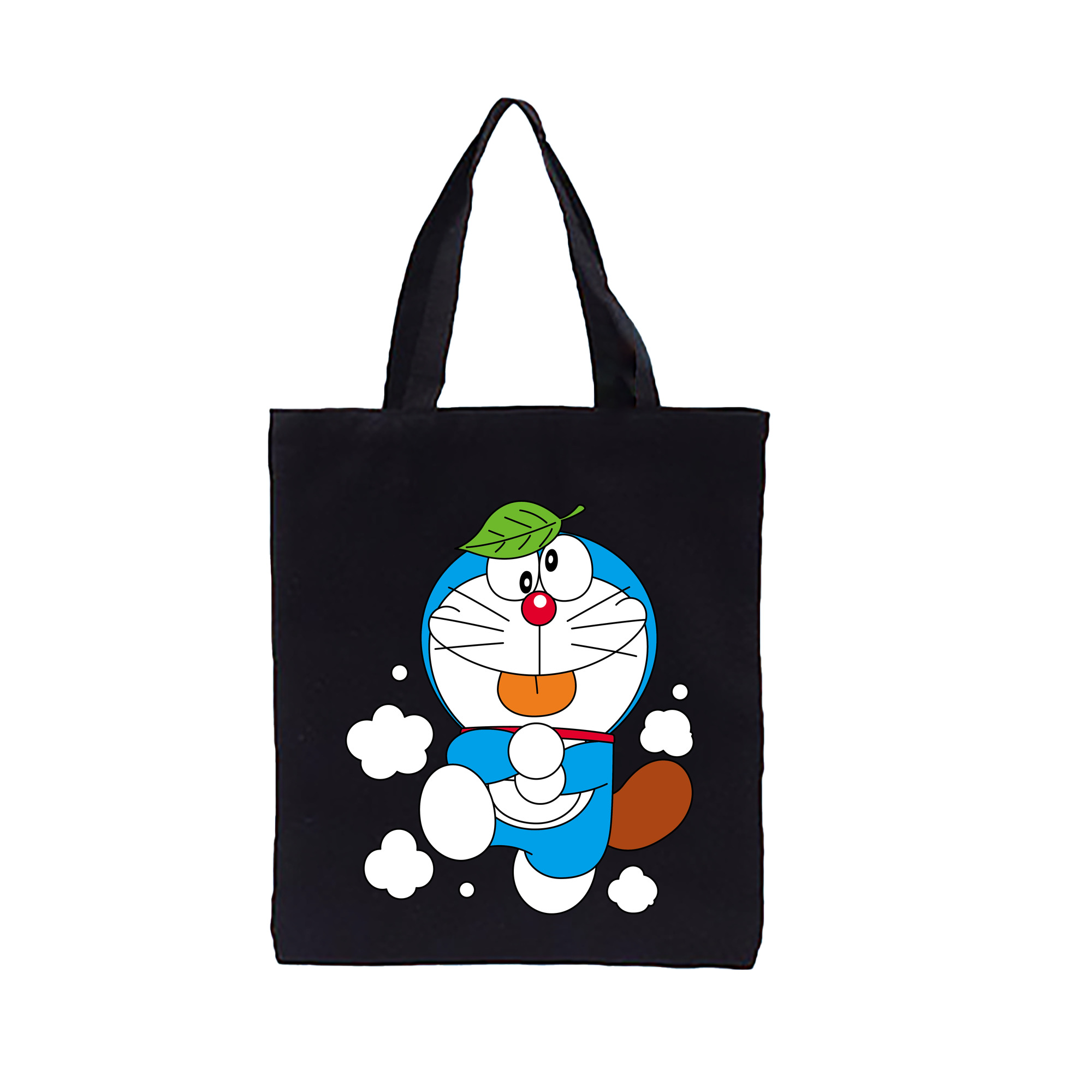 （画像用） ドラえもん Doraemon 縦型キャンバス生地手提げバッグ　トートバッグ