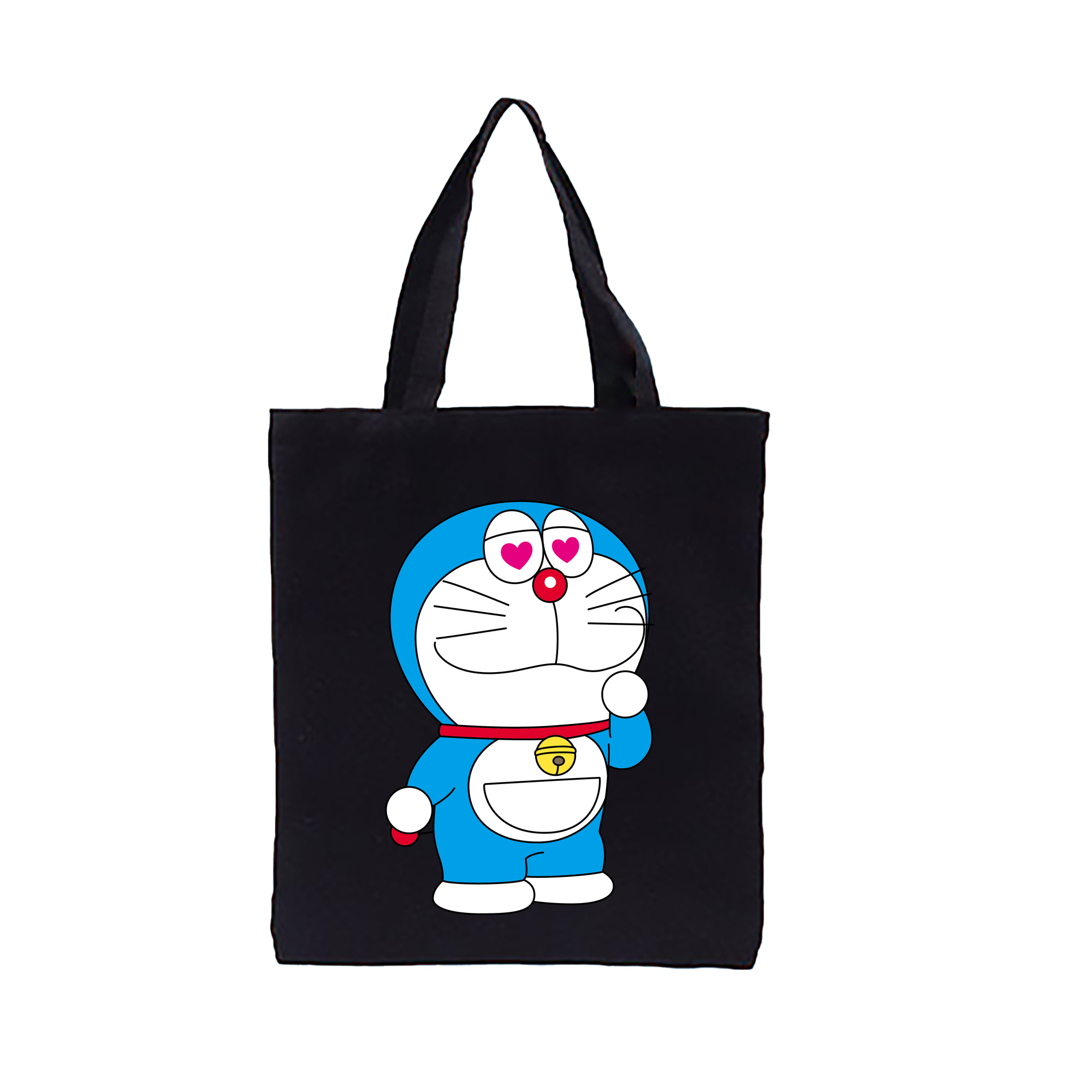（画像用） ドラえもん Doraemon 縦型キャンバス生地手提げバッグ　トートバッグ