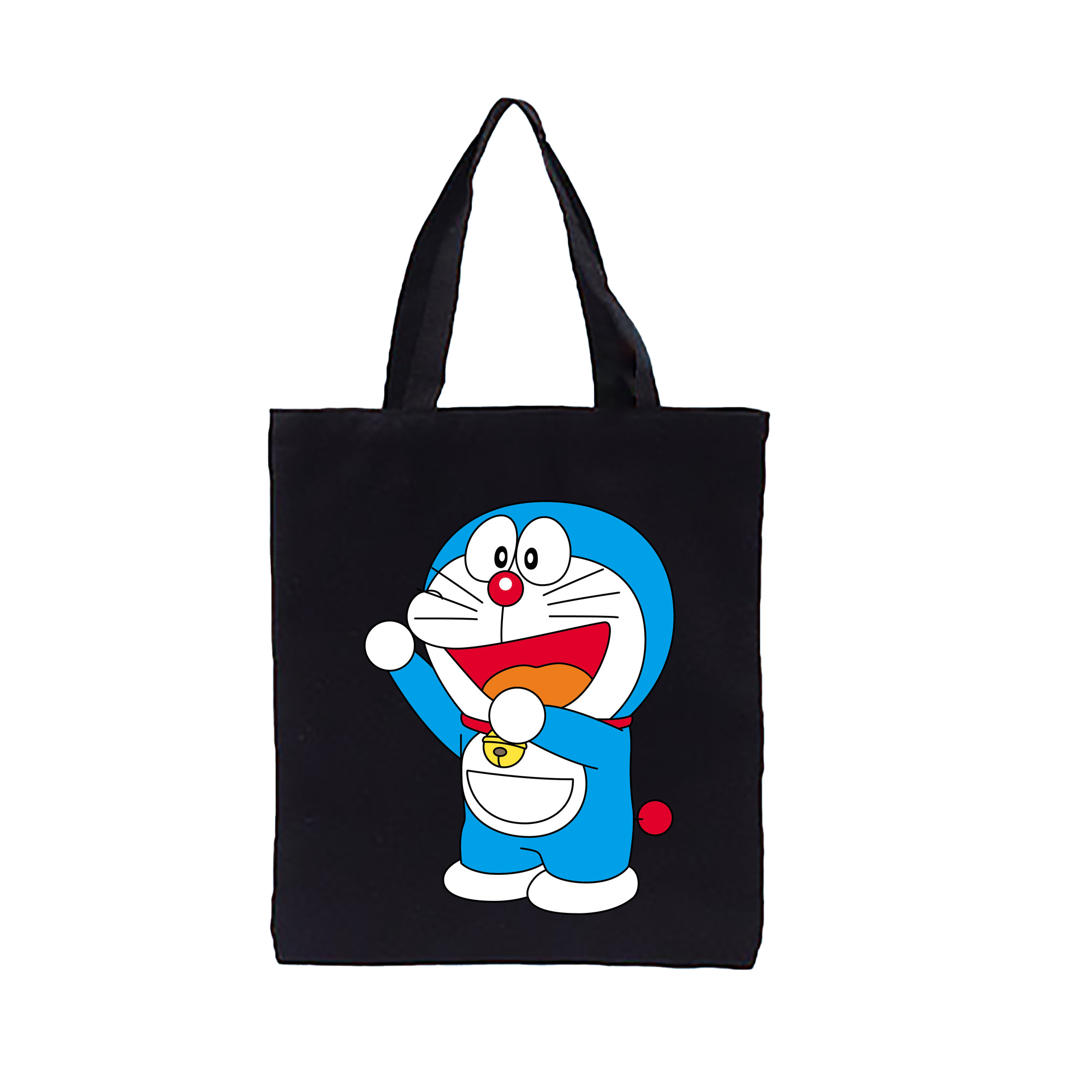 （画像用） ドラえもん Doraemon 縦型キャンバス生地手提げバッグ　トートバッグ