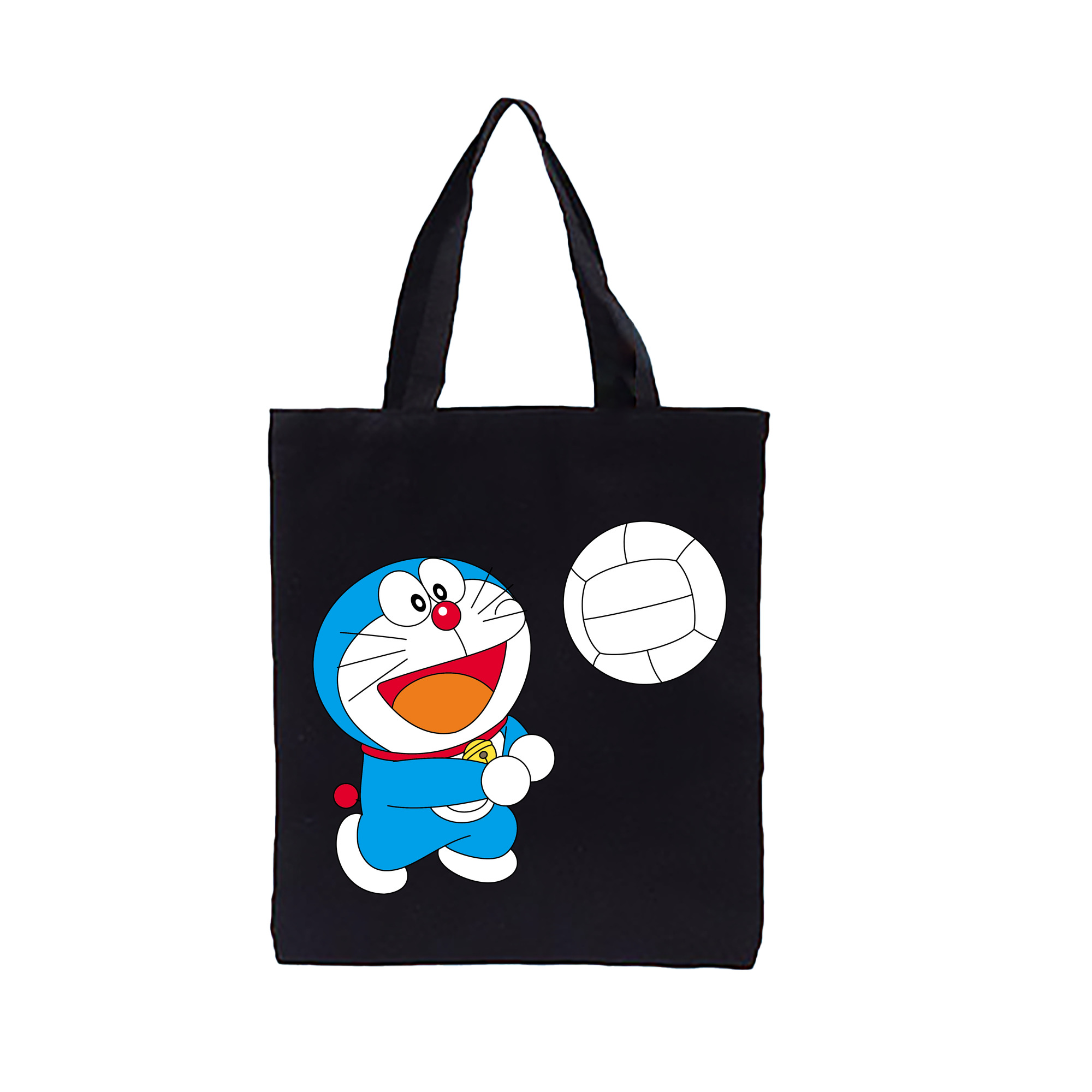 （画像用） ドラえもん Doraemon 縦型キャンバス生地手提げバッグ　トートバッグ