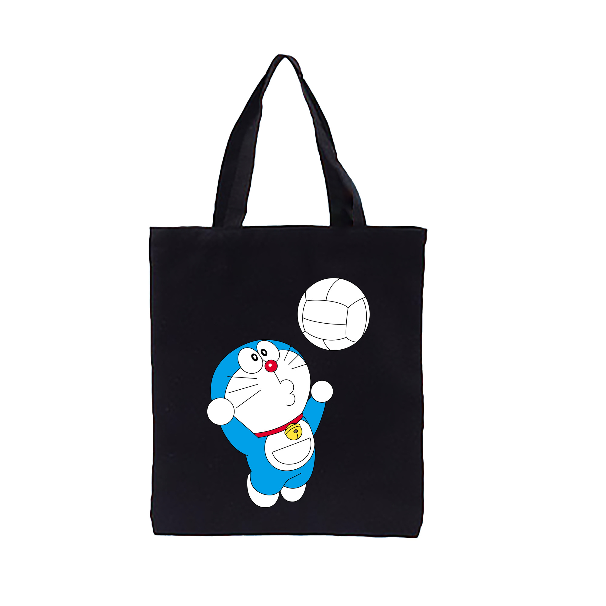 （画像用） ドラえもん Doraemon 縦型キャンバス生地手提げバッグ　トートバッグ
