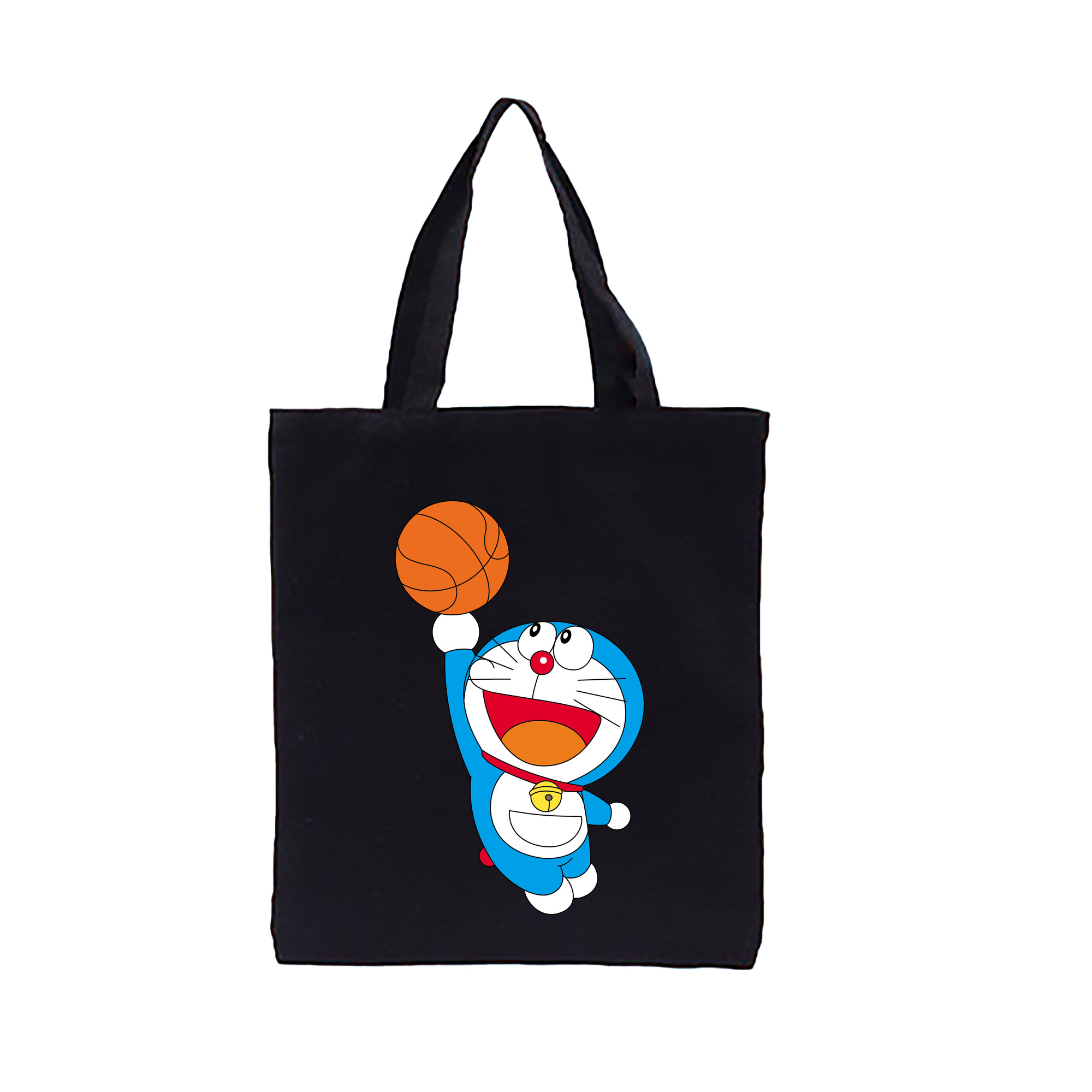 （画像用） ドラえもん Doraemon 縦型キャンバス生地手提げバッグ　トートバッグ