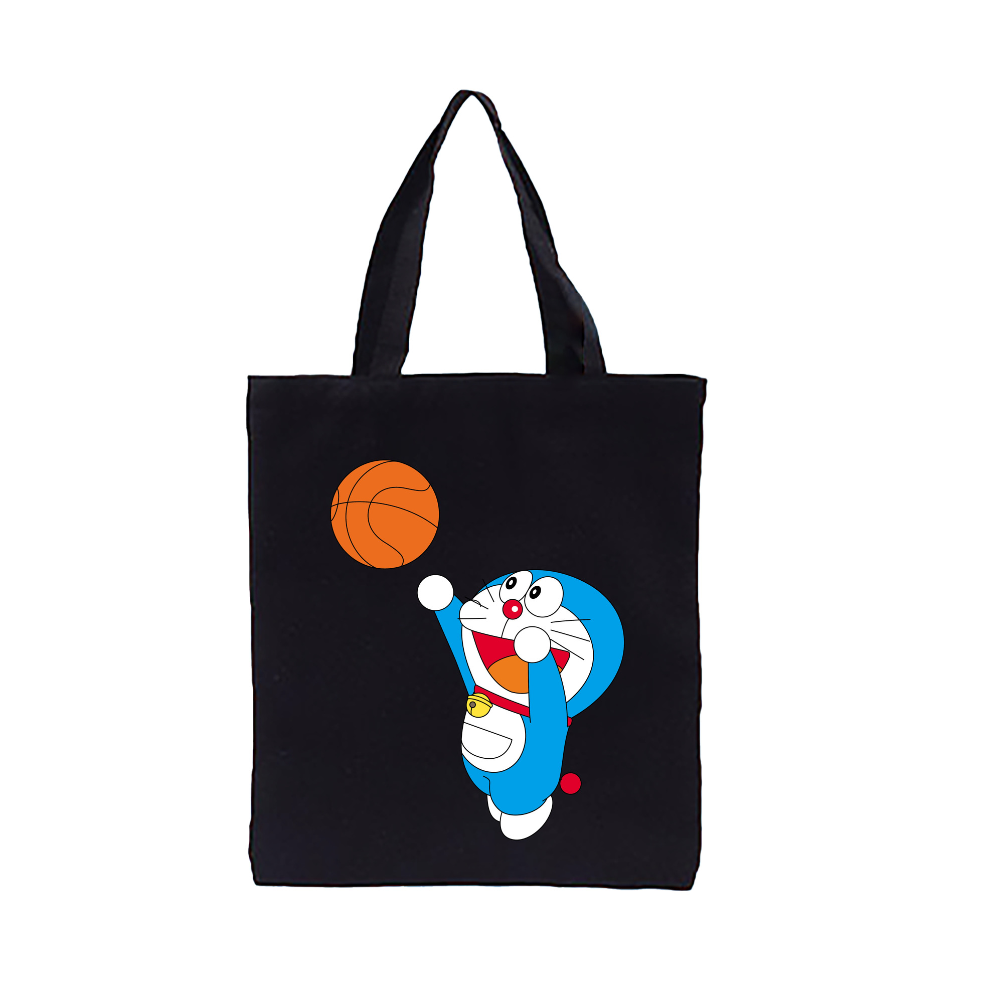 （画像用） ドラえもん Doraemon 縦型キャンバス生地手提げバッグ　トートバッグ