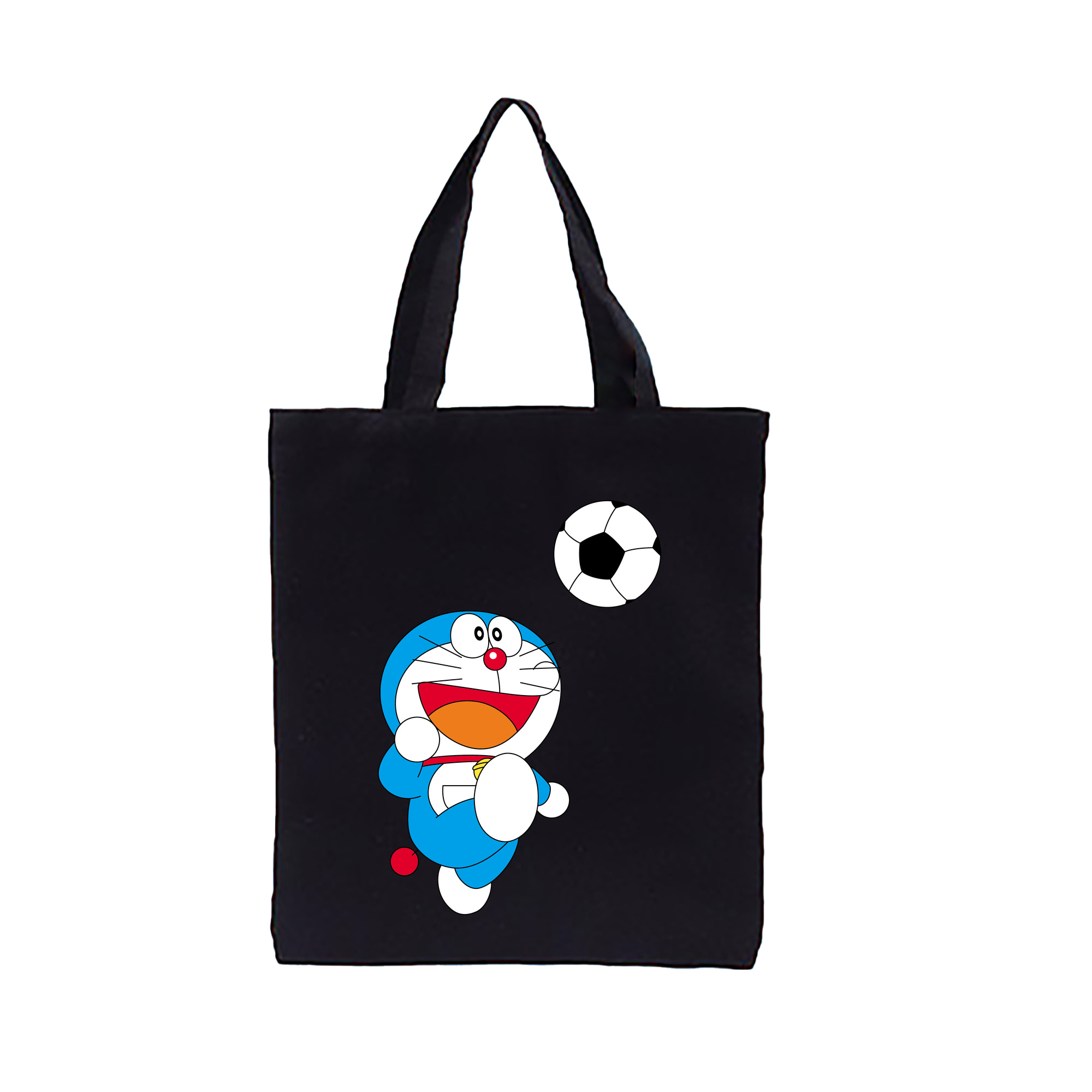 （画像用） ドラえもん Doraemon 縦型キャンバス生地手提げバッグ　トートバッグ