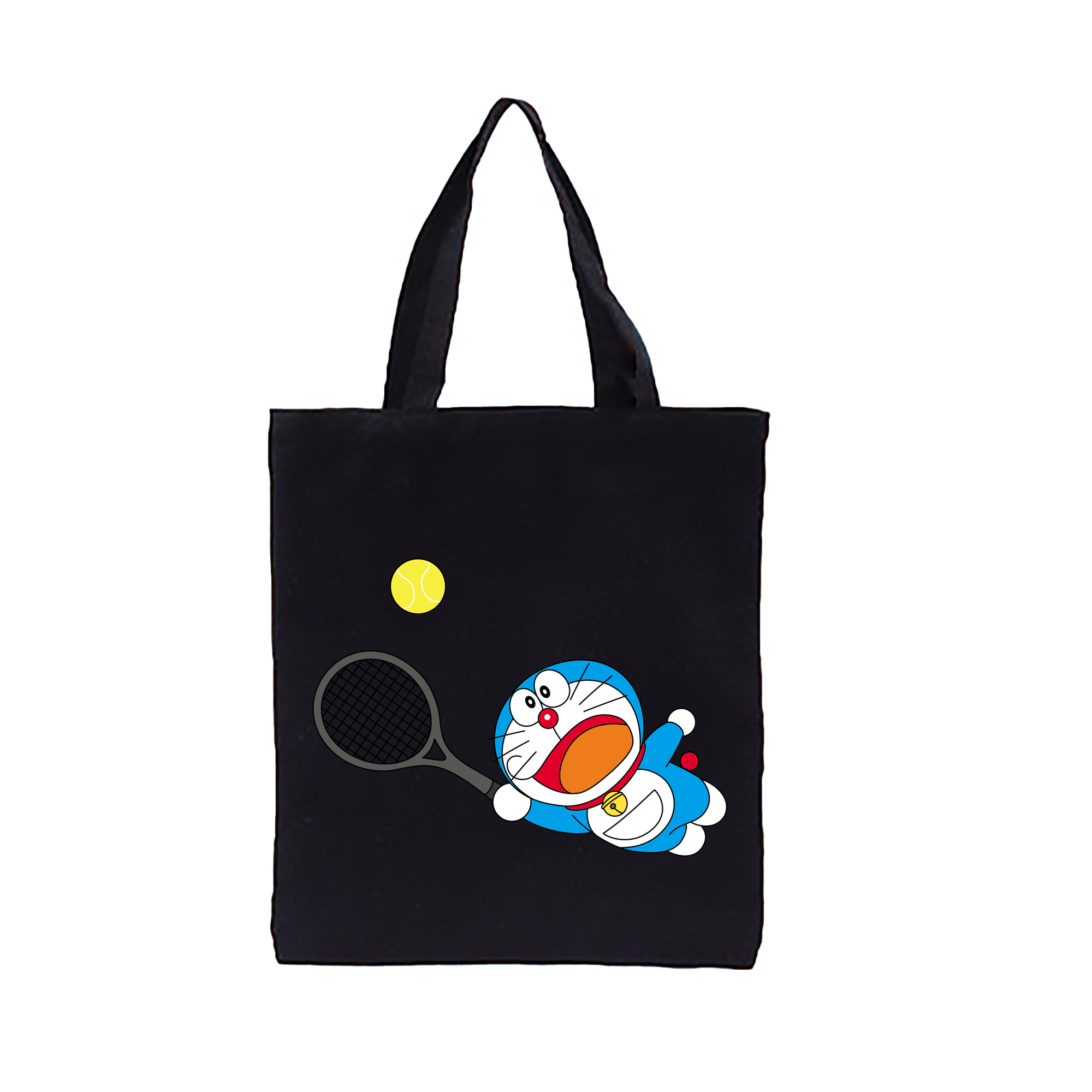 （画像用） ドラえもん Doraemon 縦型キャンバス生地手提げバッグ　トートバッグ