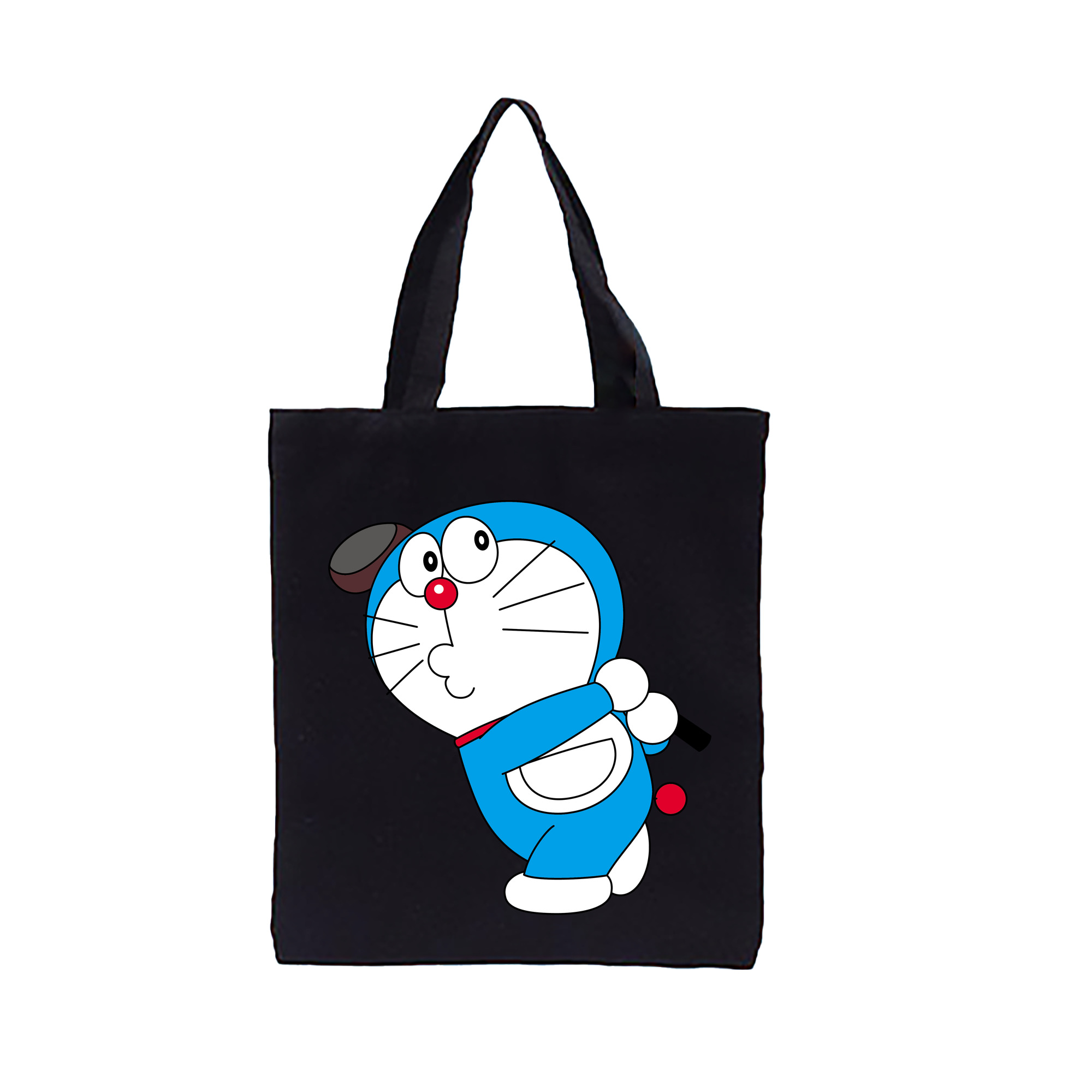 （画像用） ドラえもん Doraemon 縦型キャンバス生地手提げバッグ　トートバッグ