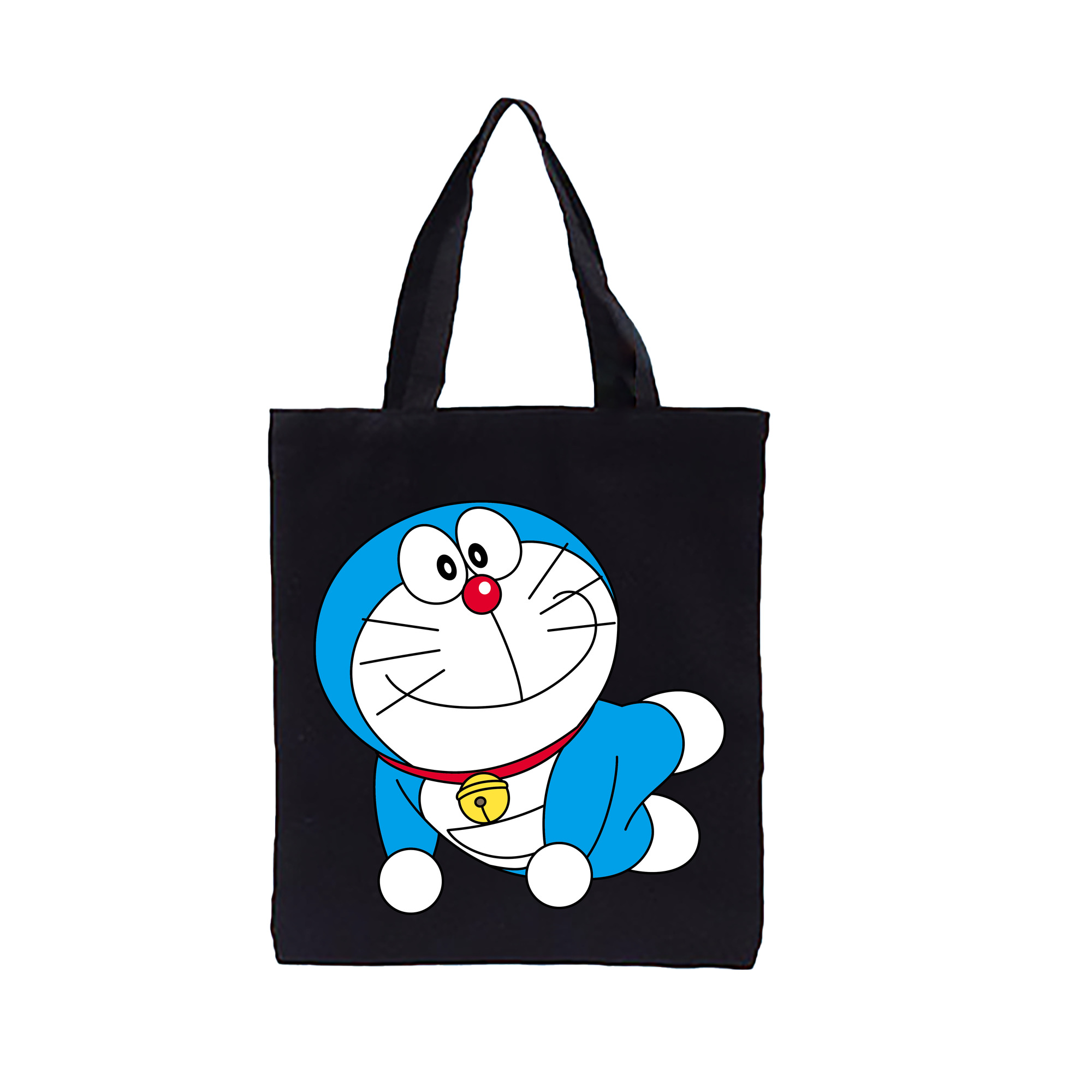 （画像用） ドラえもん Doraemon 縦型キャンバス生地手提げバッグ　トートバッグ