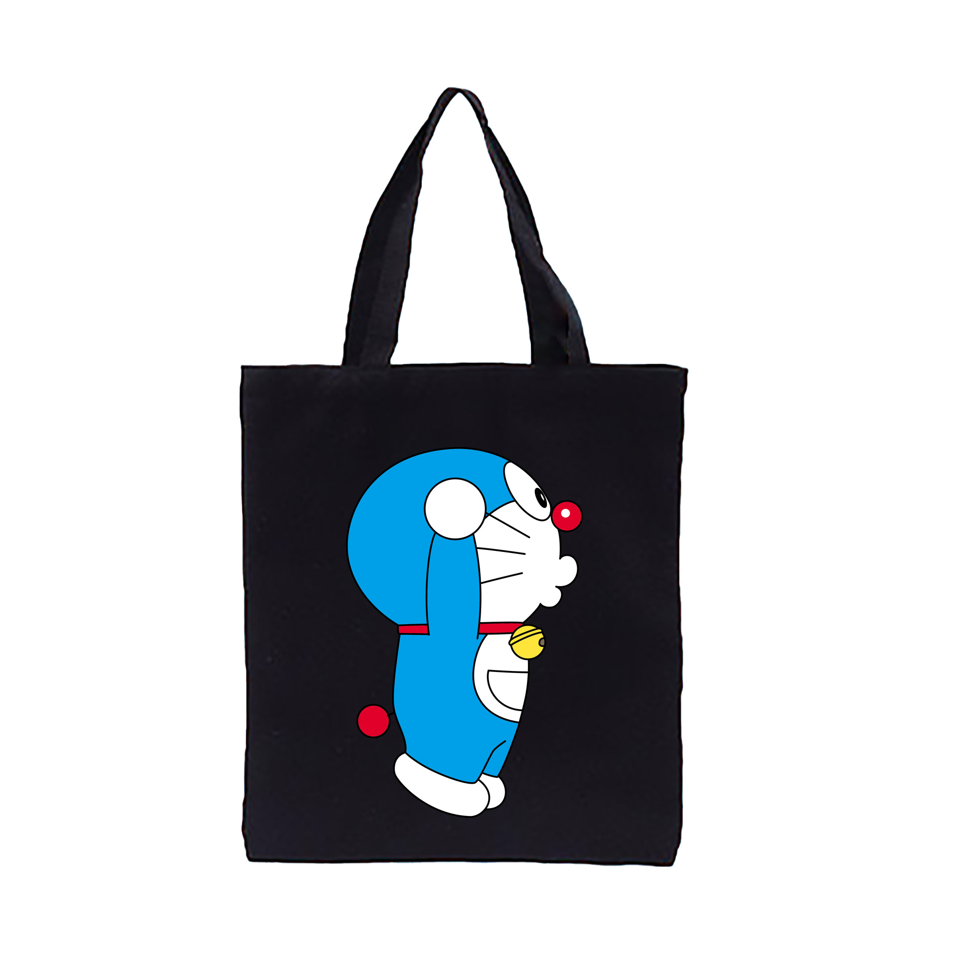 （画像用） ドラえもん Doraemon 縦型キャンバス生地手提げバッグ　トートバッグ
