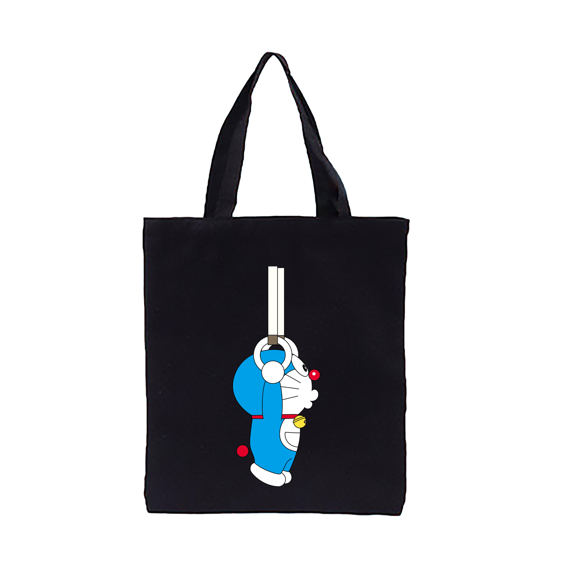 （画像用） ドラえもん Doraemon 縦型キャンバス生地手提げバッグ　トートバッグ