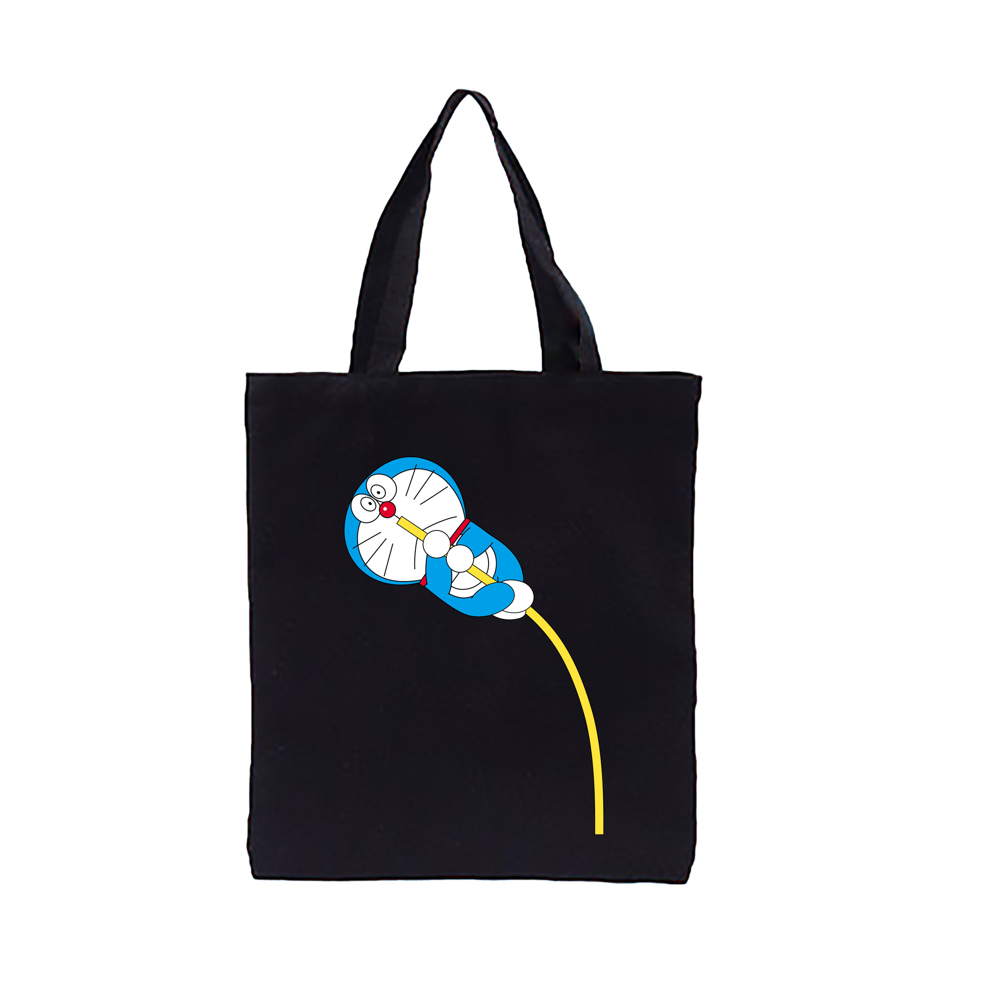 （画像用） ドラえもん Doraemon 縦型キャンバス生地手提げバッグ　トートバッグ