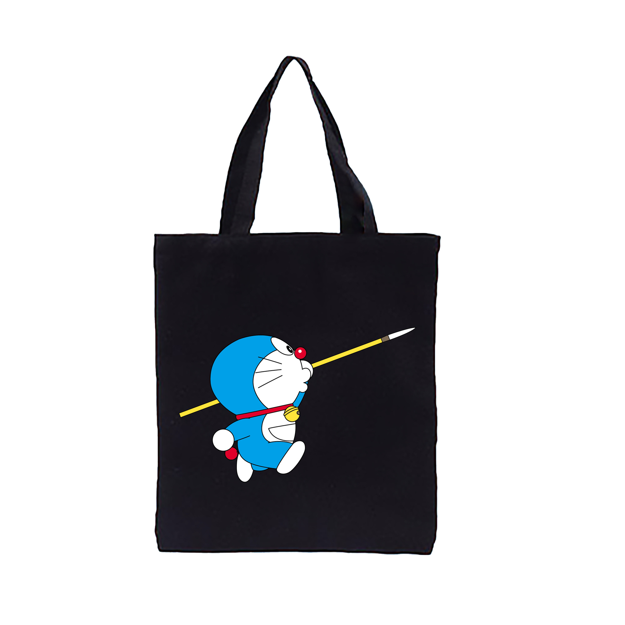（画像用） ドラえもん Doraemon 縦型キャンバス生地手提げバッグ　トートバッグ
