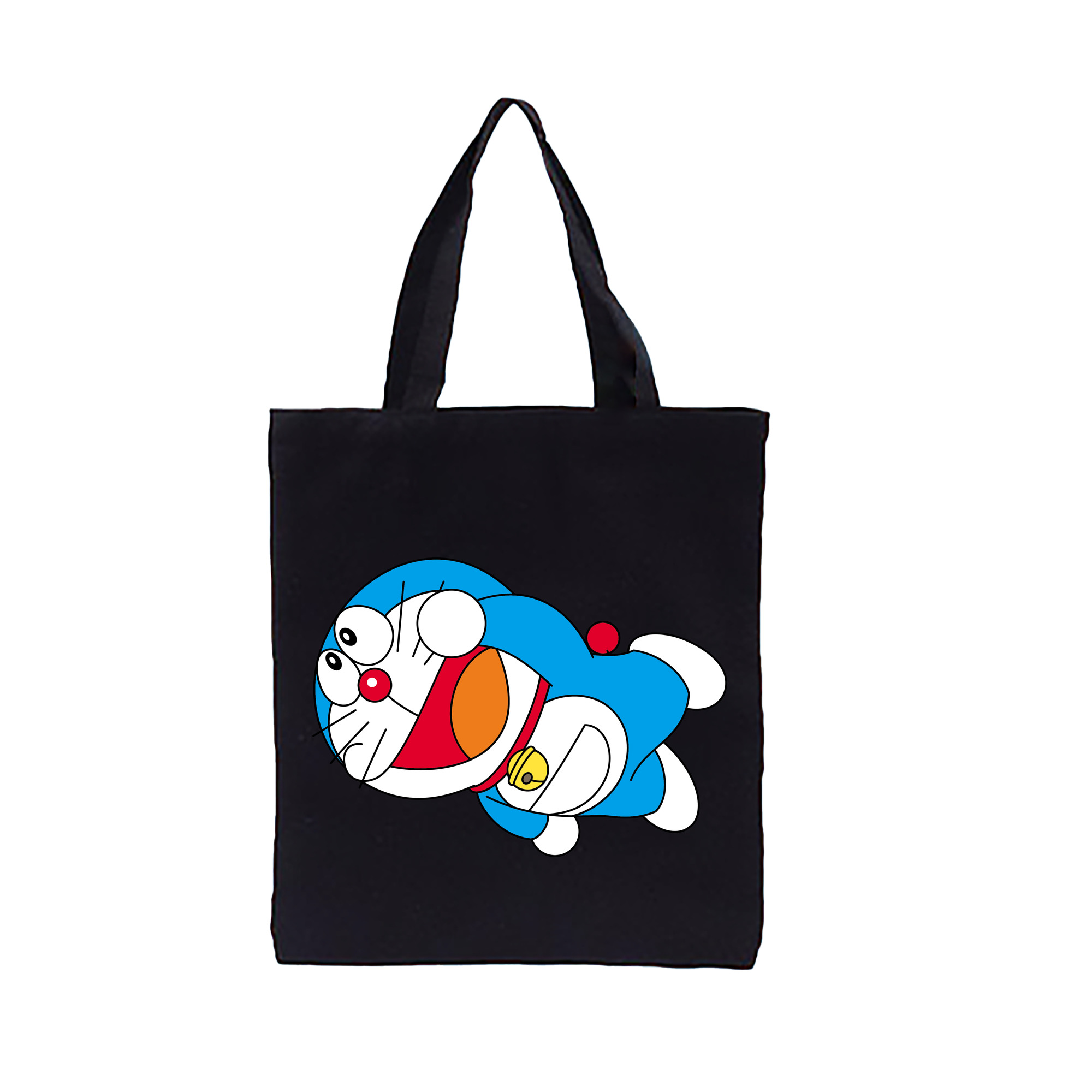 （画像用） ドラえもん Doraemon 縦型キャンバス生地手提げバッグ　トートバッグ
