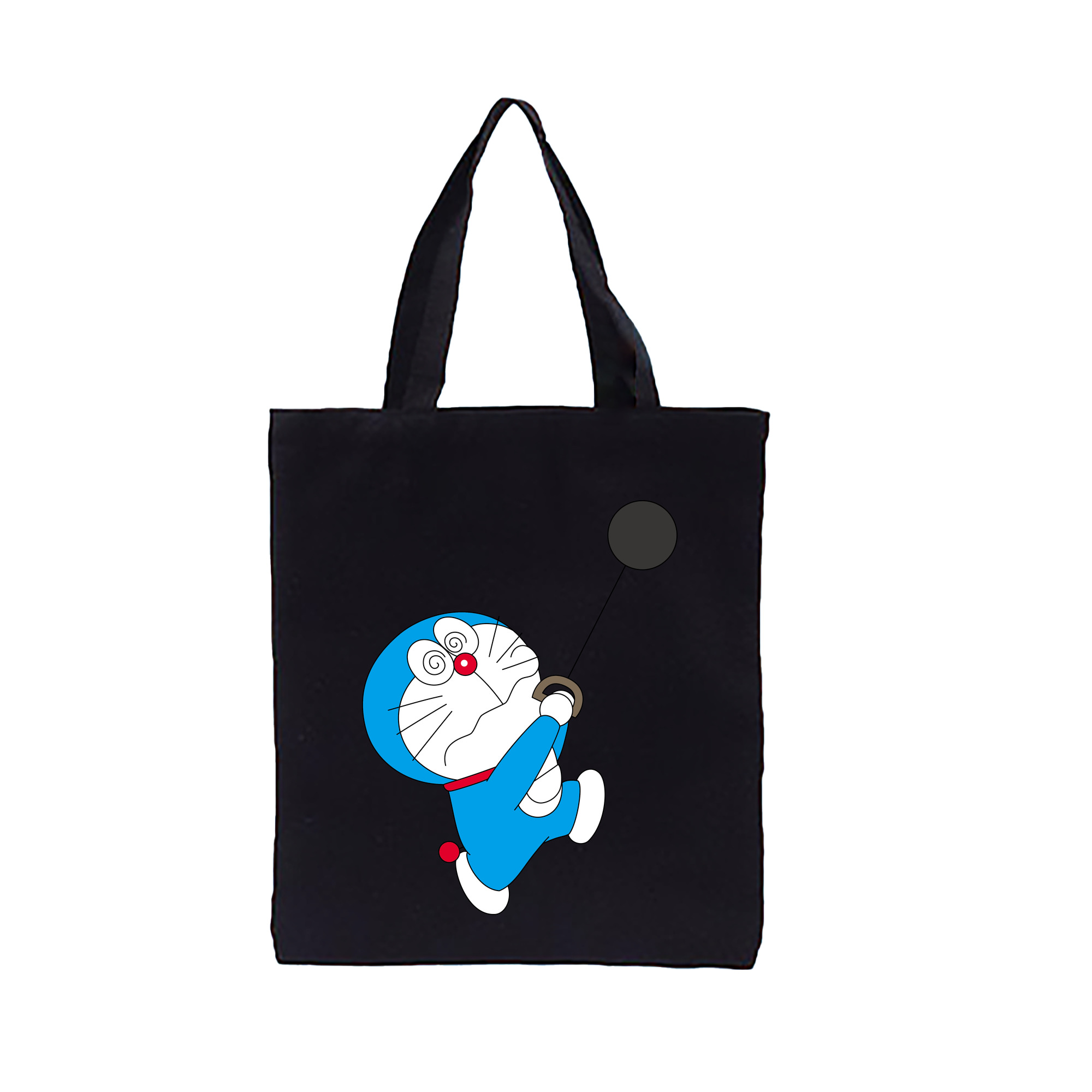 （画像用） ドラえもん Doraemon 縦型キャンバス生地手提げバッグ　トートバッグ