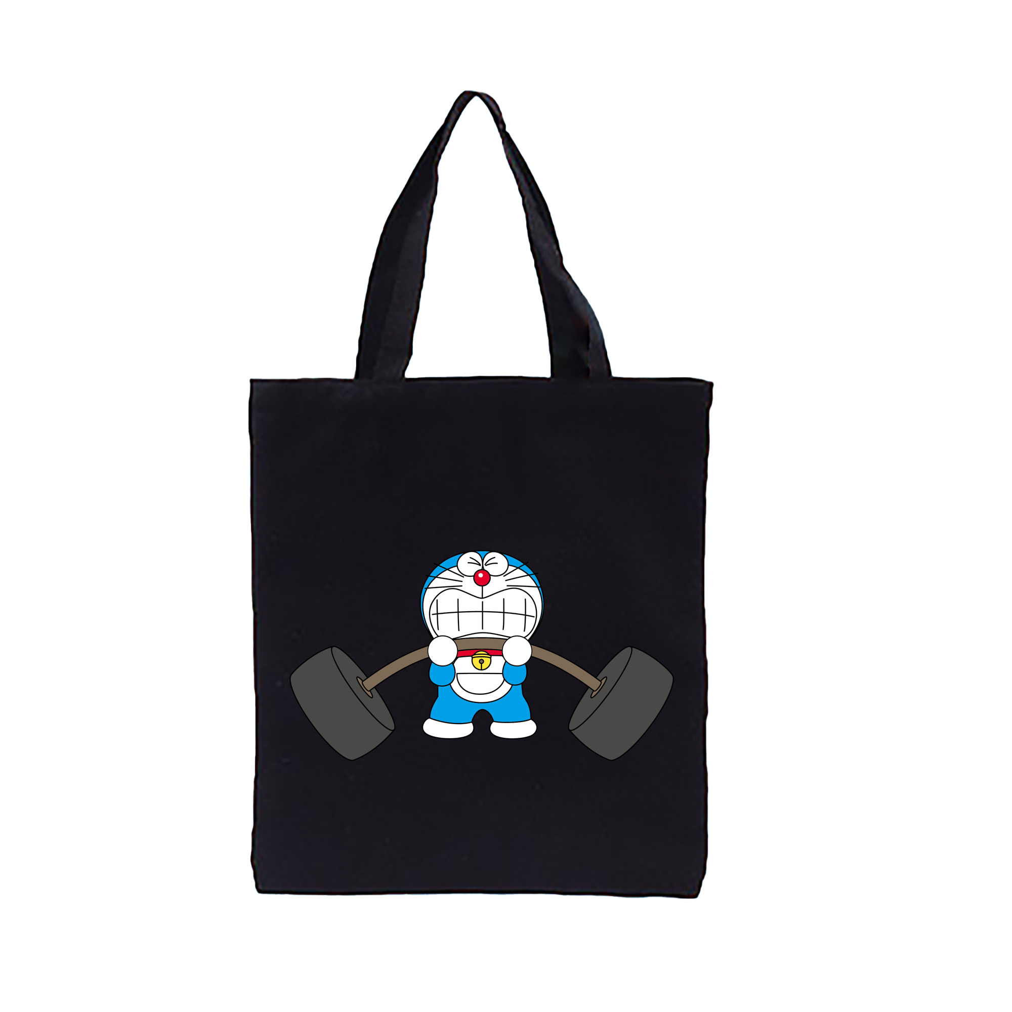 （画像用） ドラえもん Doraemon 縦型キャンバス生地手提げバッグ　トートバッグ