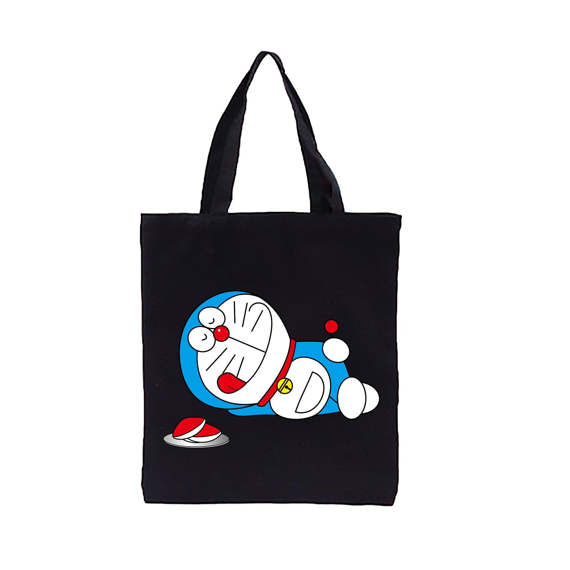（画像用） ドラえもん Doraemon 縦型キャンバス生地手提げバッグ　トートバッグ