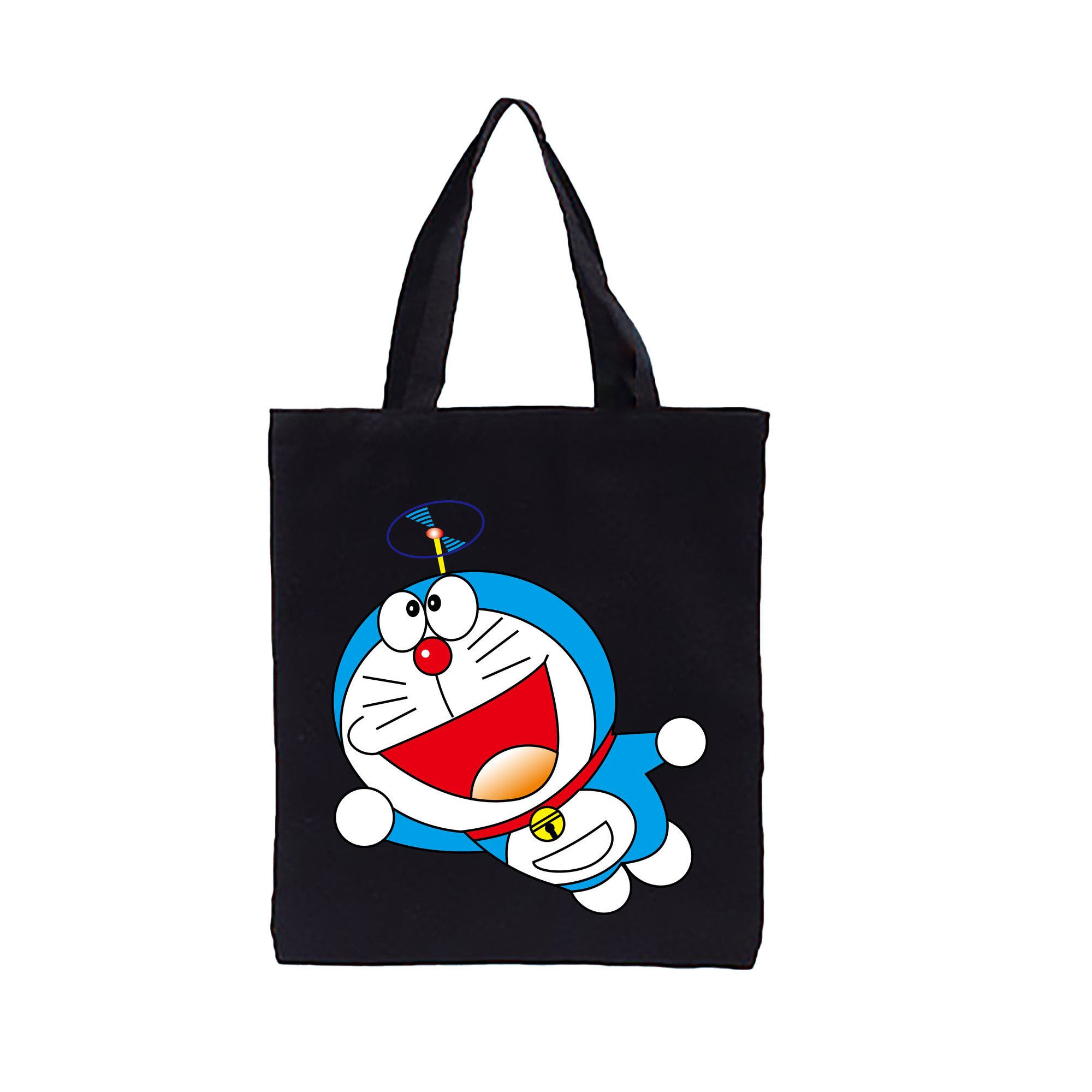 （画像用） ドラえもん Doraemon 縦型キャンバス生地手提げバッグ　トートバッグ