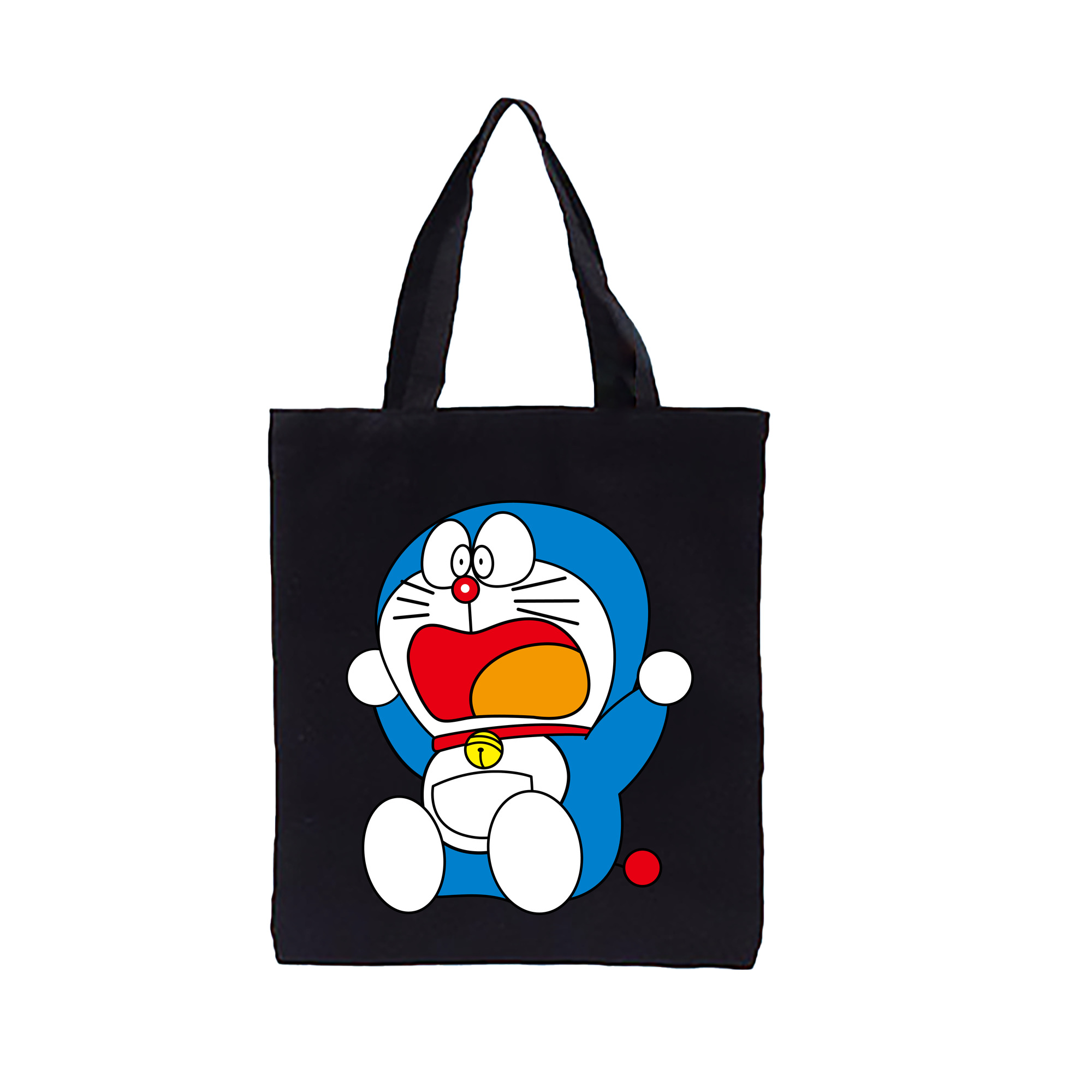 （画像用） ドラえもん Doraemon 縦型キャンバス生地手提げバッグ　トートバッグ