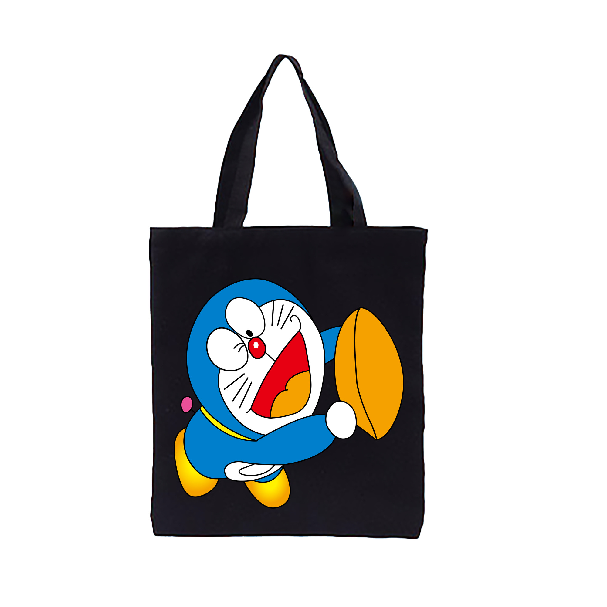 （画像用） ドラえもん Doraemon 縦型キャンバス生地手提げバッグ　トートバッグ