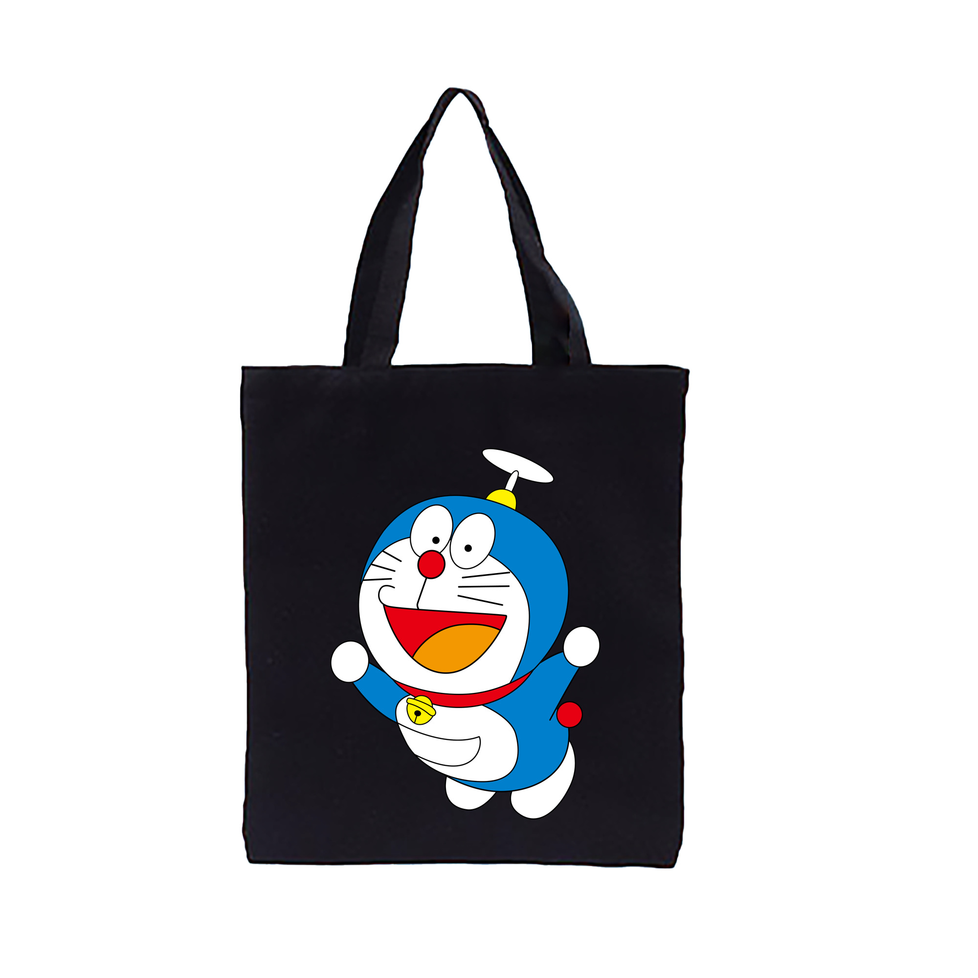 （画像用） ドラえもん Doraemon 縦型キャンバス生地手提げバッグ　トートバッグ