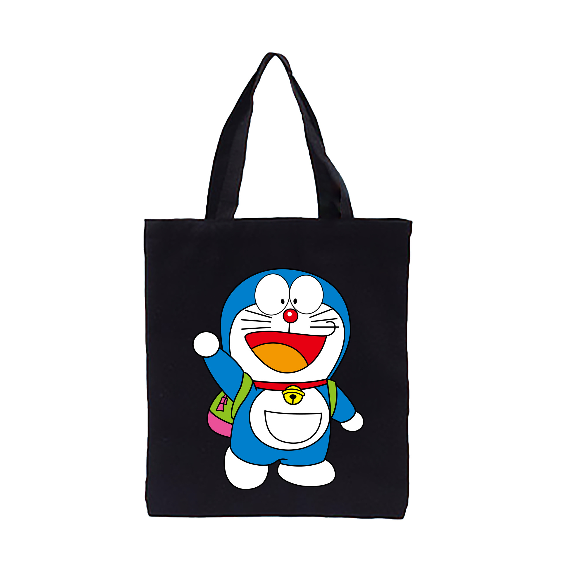 （画像用） ドラえもん Doraemon 縦型キャンバス生地手提げバッグ　トートバッグ