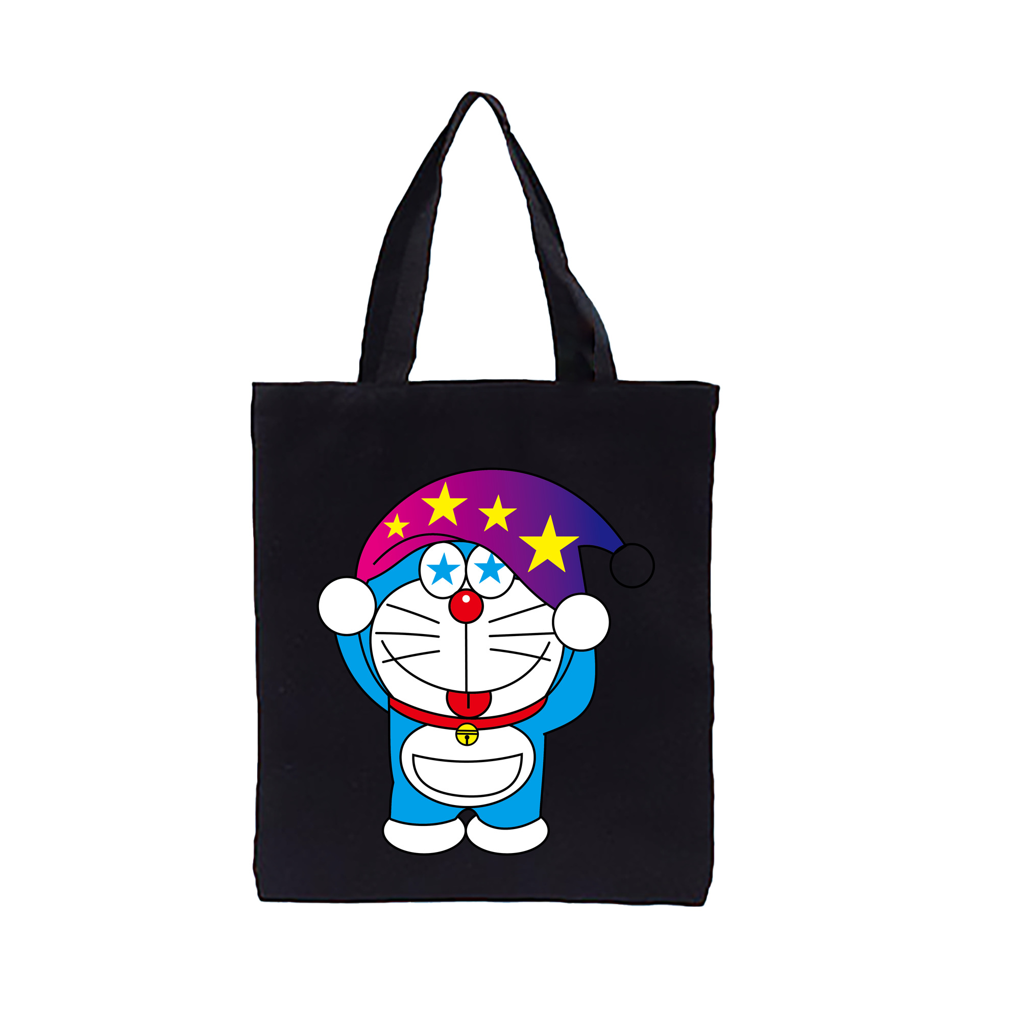 （画像用） ドラえもん Doraemon 縦型キャンバス生地手提げバッグ　トートバッグ