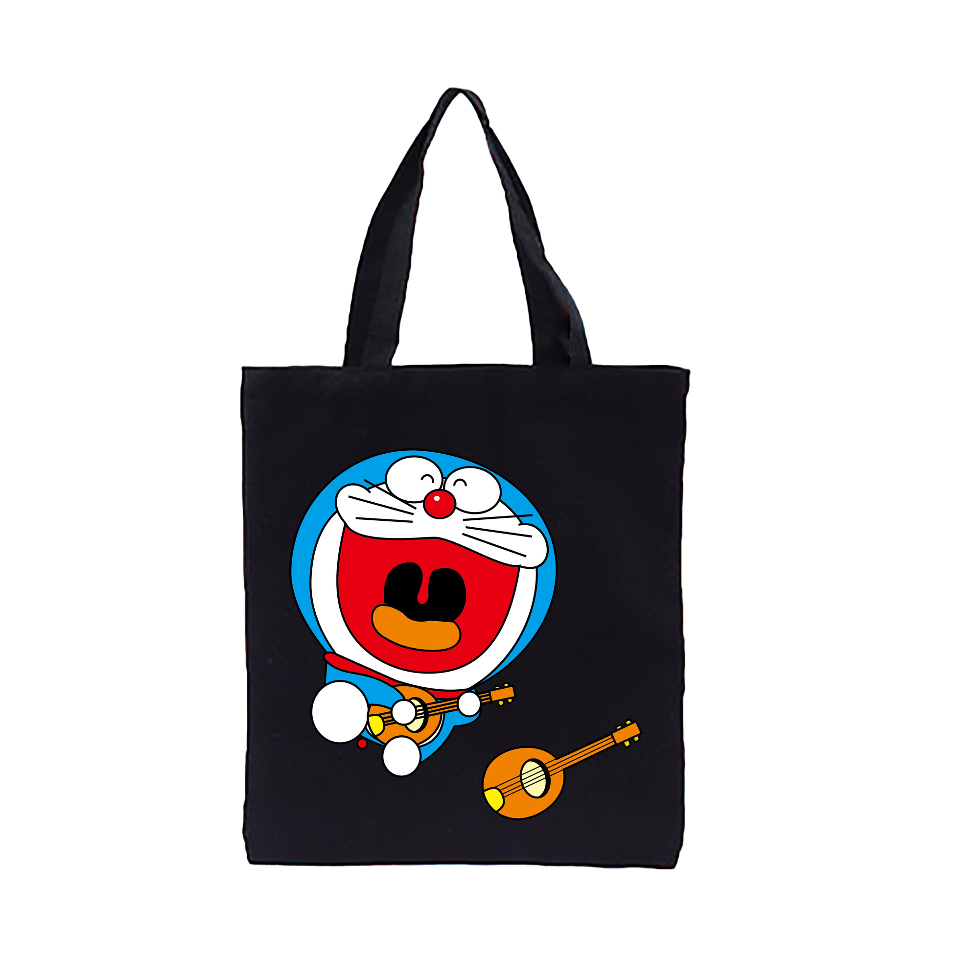 （画像用） ドラえもん Doraemon 縦型キャンバス生地手提げバッグ　トートバッグ