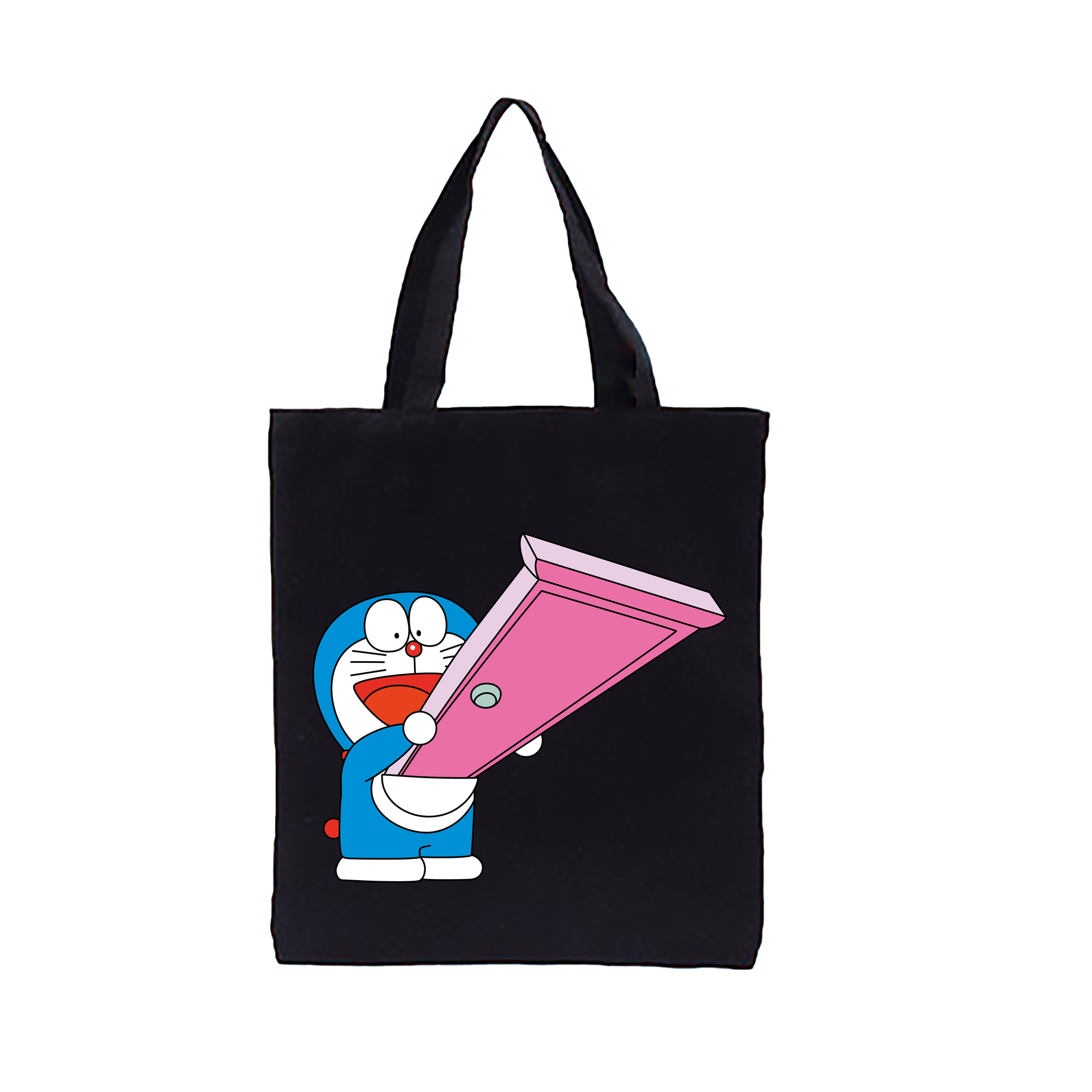 （画像用） ドラえもん Doraemon 縦型キャンバス生地手提げバッグ　トートバッグ