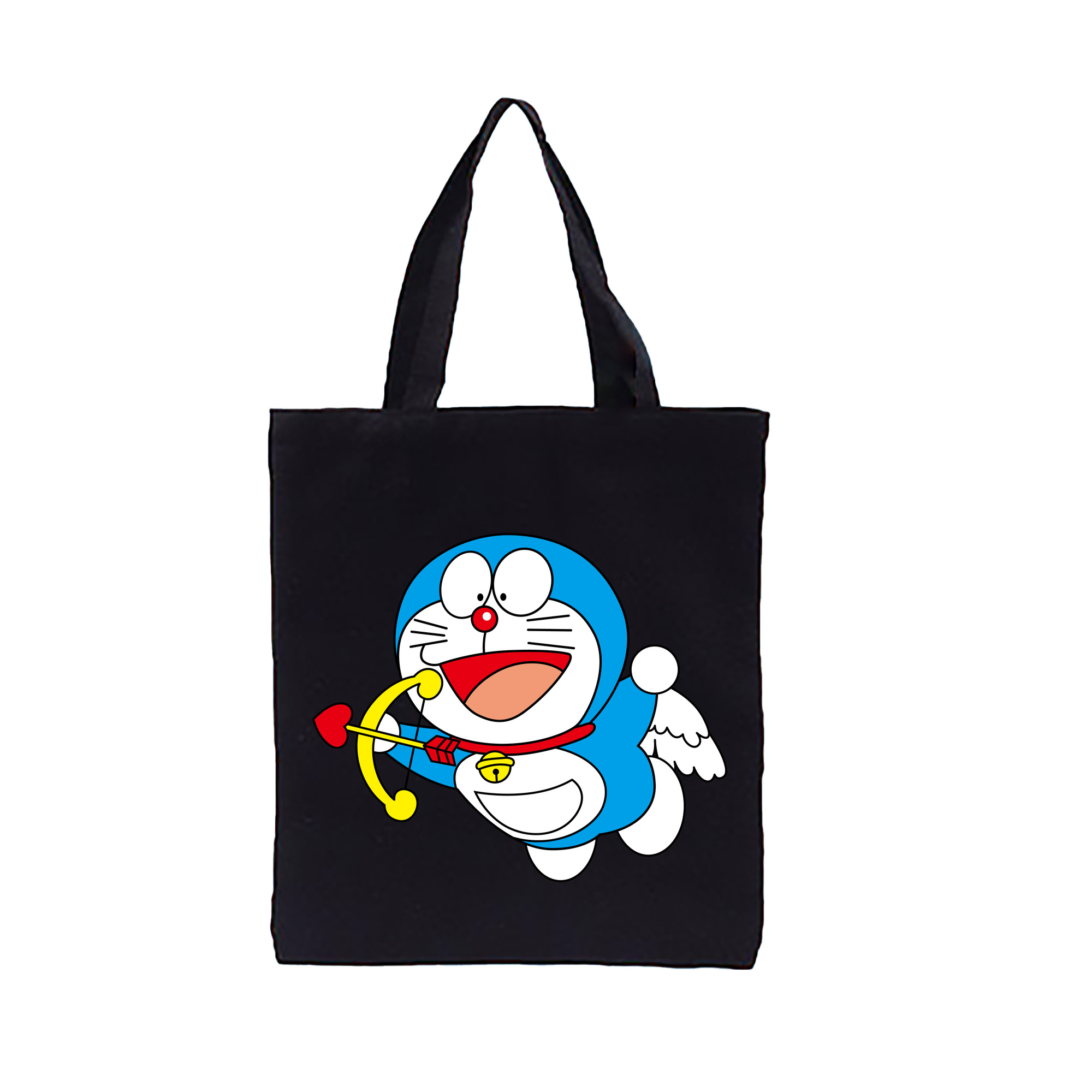 （画像用） ドラえもん Doraemon 縦型キャンバス生地手提げバッグ　トートバッグ