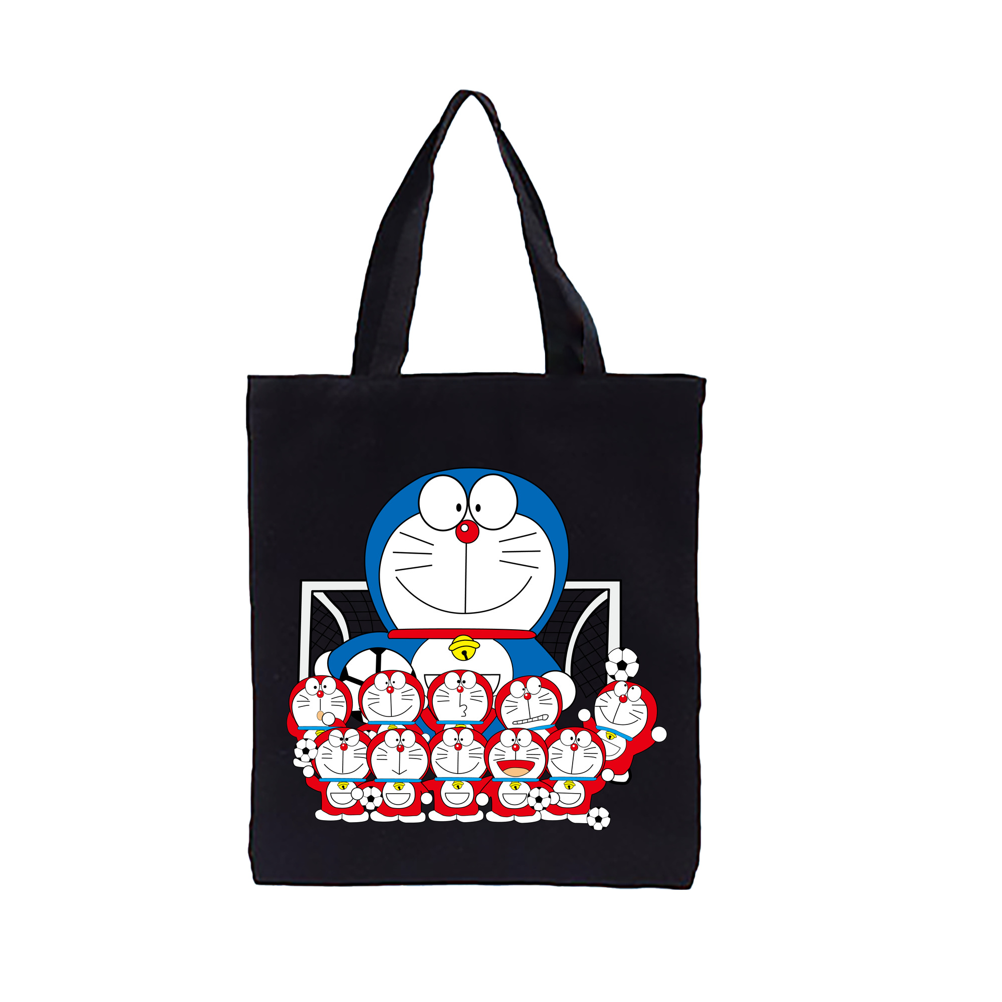 （画像用） ドラえもん Doraemon 縦型キャンバス生地手提げバッグ　トートバッグ